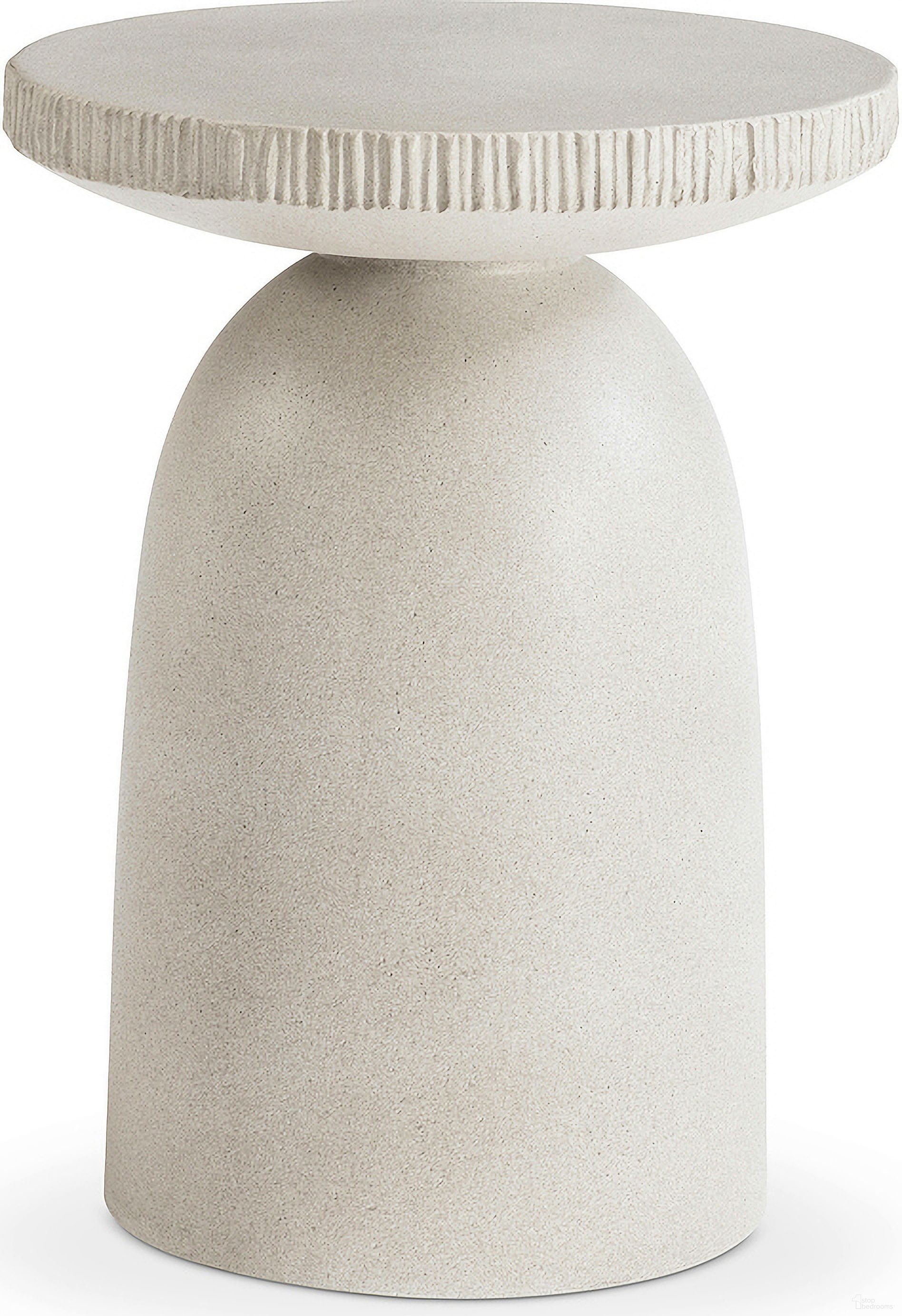 The appearance of Antibes Accent Table In Beige designed by Bernhardt in the modern / contemporary interior design. This beige piece of furniture was selected by 1StopBedrooms from Antibes Collection to add a touch of cosiness and style into your home. Sku: 350115. Material: Concrete.