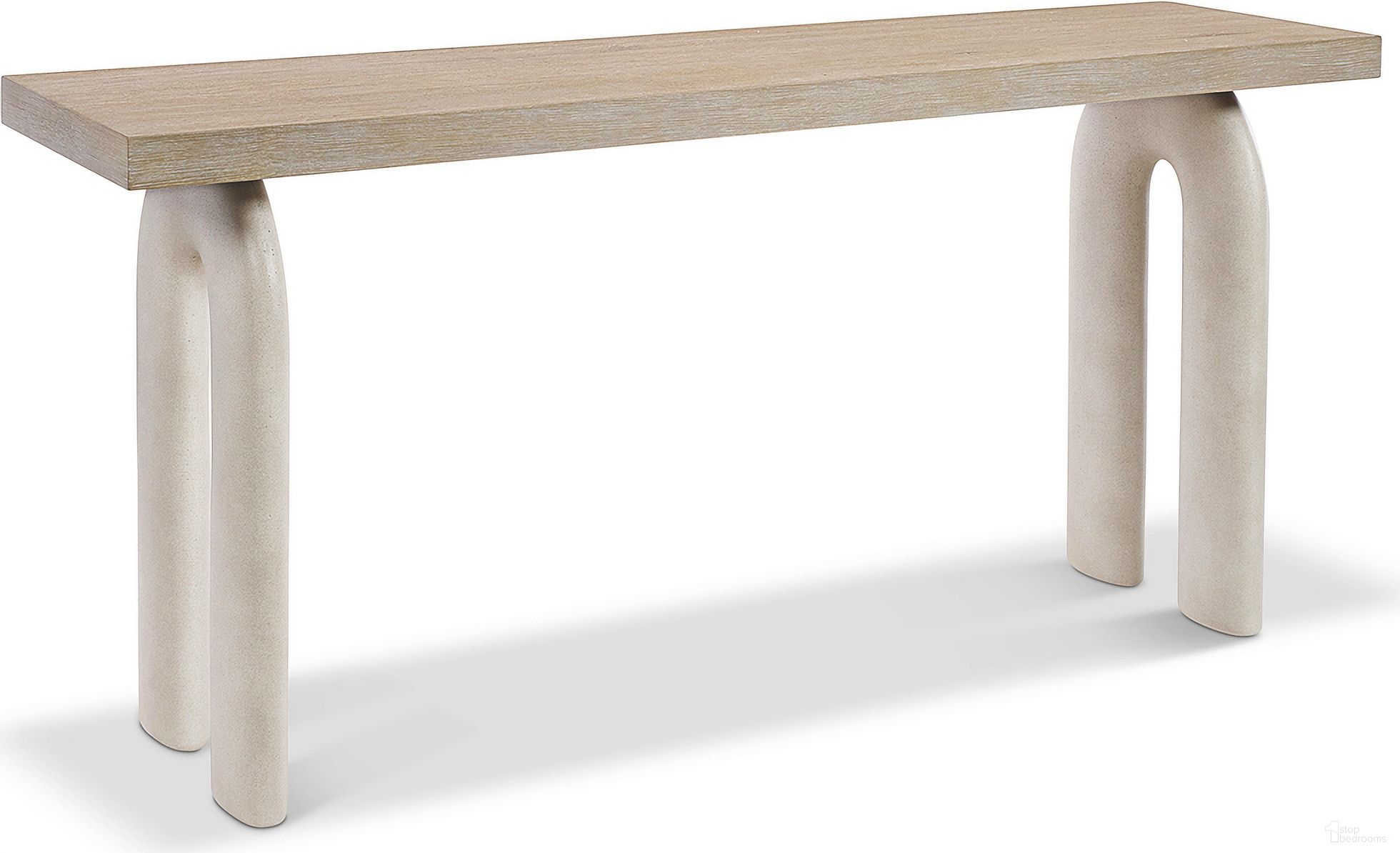 The appearance of Antibes Arched Leg Console Table In Brown designed by Bernhardt in the transitional interior design. This brown piece of furniture  was selected by 1StopBedrooms from Antibes Collection to add a touch of cosiness and style into your home. Sku: 350913. Material: Wood.