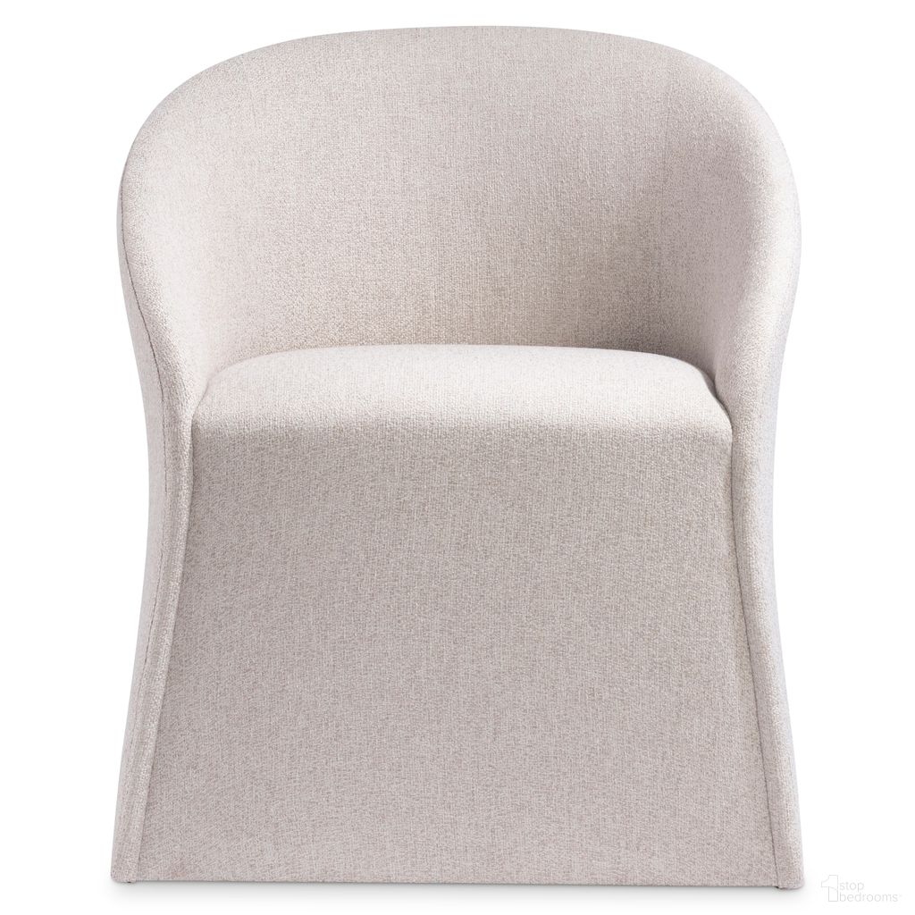 The appearance of Antibes Arm Chair In Beige designed by Bernhardt in the transitional interior design. This beige piece of furniture  was selected by 1StopBedrooms from Antibes Collection to add a touch of cosiness and style into your home. Sku: 350548. Material: Fabric. Chair Type: Arm Chair.