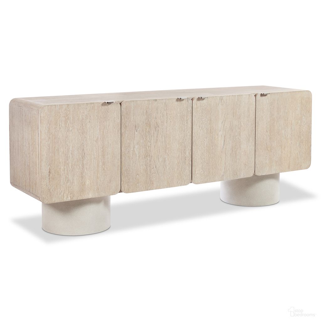 The appearance of Antibes Entertainment Credenza In Brown designed by Bernhardt in the transitional interior design. This brown piece of furniture  was selected by 1StopBedrooms from Antibes Collection to add a touch of cosiness and style into your home. Sku: 350880. Material: Wood.
