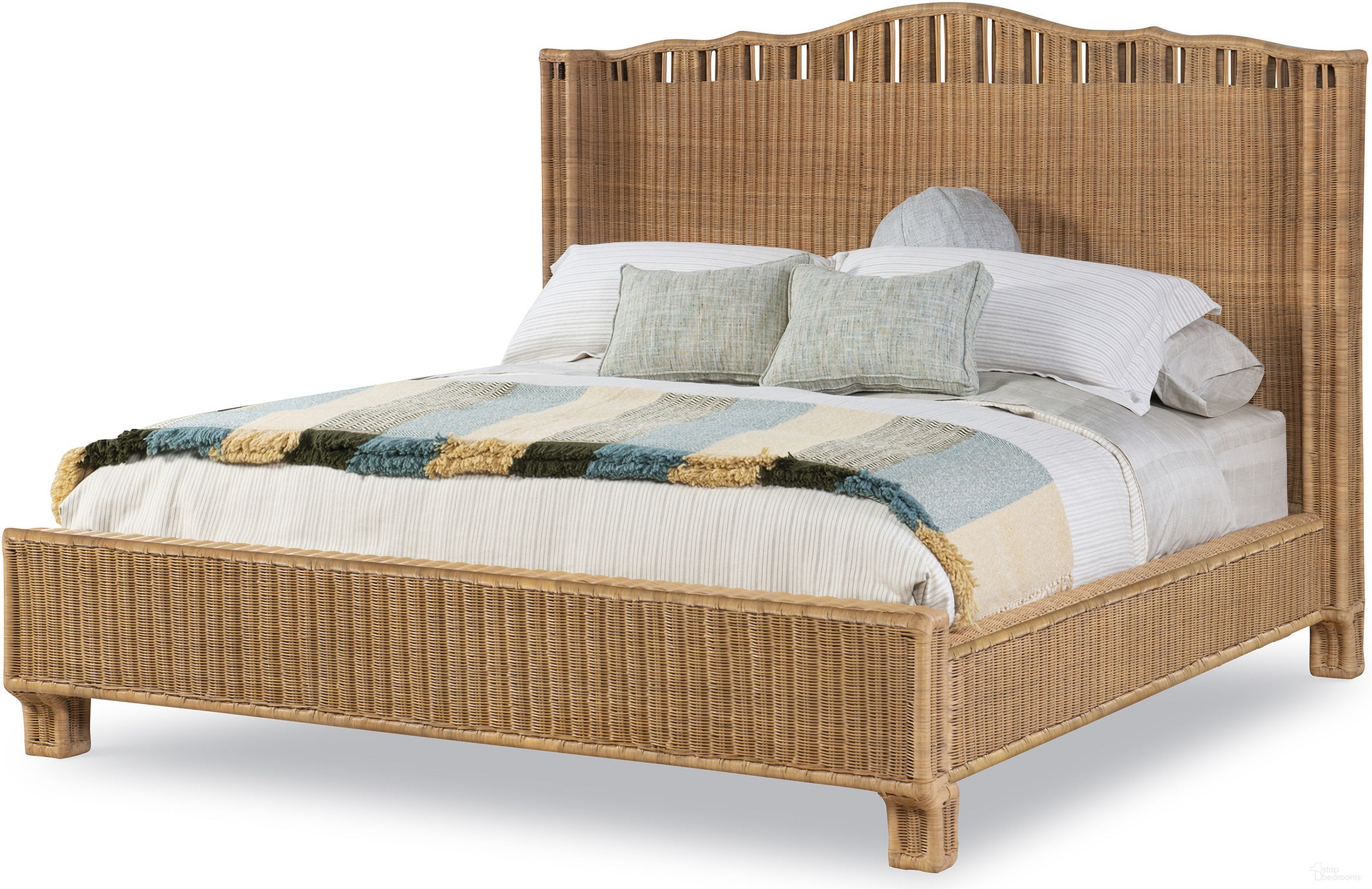 Antibes King Bed In Tan