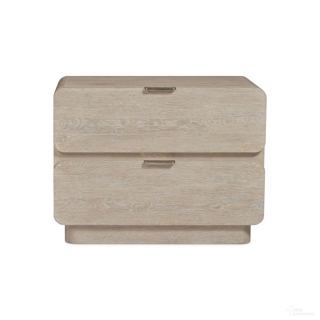 The appearance of Antibes Nightstand In Brown designed by Bernhardt in the transitional interior design. This brown piece of furniture was selected by 1StopBedrooms from Antibes Collection to add a touch of cosiness and style into your home. Sku: 350234. Material: Wood.