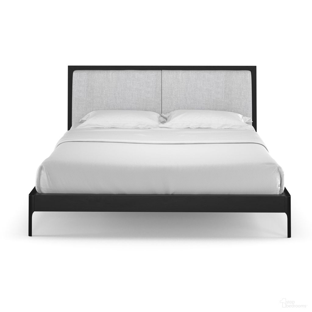 The appearance of Anushka King Size Bed In Black designed by Aeon in the modern / contemporary interior design. This black piece of furniture was selected by 1StopBedrooms from Hej Collection to add a touch of cosiness and style into your home. Sku: AE7888-Black-1;AE7888-Black-2;AE7888-Black-3. Bed Type: Platform Bed. Material: Wood. Bed Size: King.