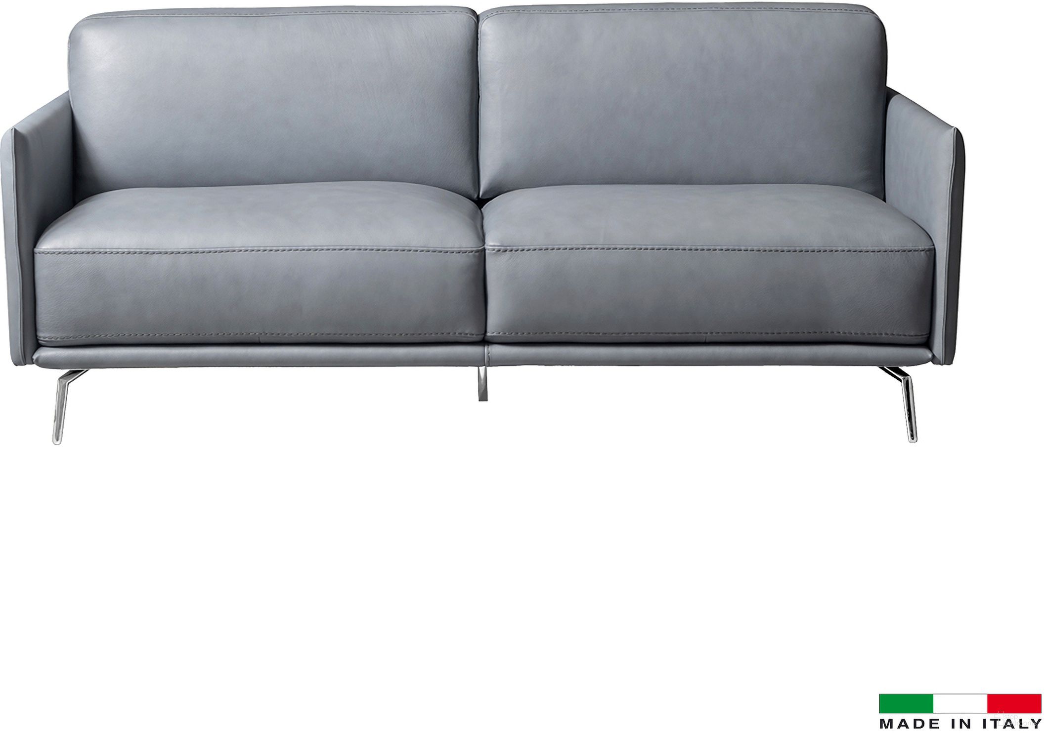 The appearance of Anzio Loveseat In Niagara designed by Bellini Modern Living in the  interior design. This niagara piece of furniture  was selected by 1StopBedrooms from Anzio Collection to add a touch of cosiness and style into your home. Sku: Anzio LS NGRA. Material: Leather.