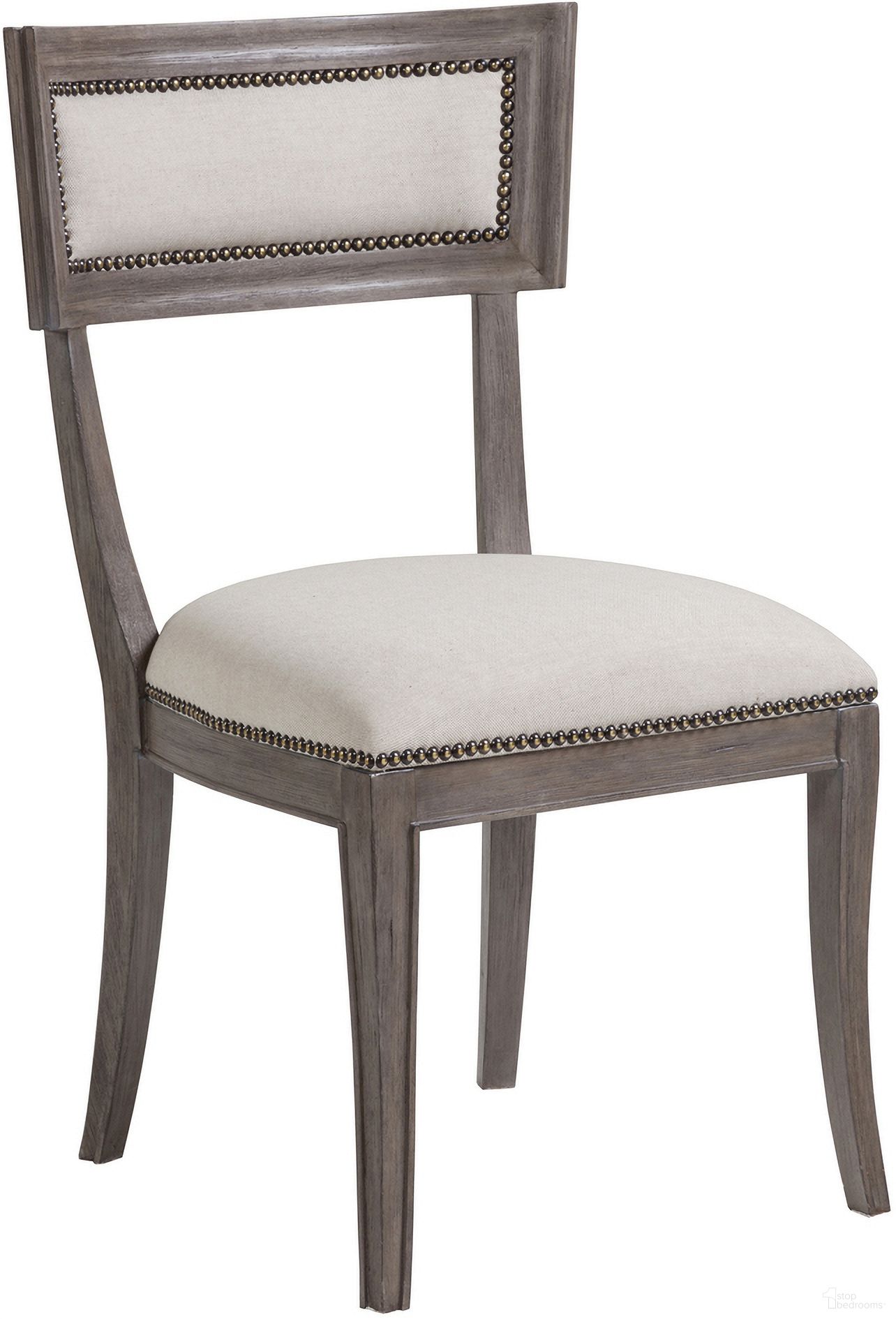 The appearance of Cohesion Program Aperitif Side Chair In Grigio designed by Artistica Home in the transitional interior design. This grigio piece of furniture was selected by 1StopBedrooms from Cohesion Program Collection to add a touch of cosiness and style into your home. Sku: 2000-880-41-01. Material: Wood. Chair Type: Side Chair.