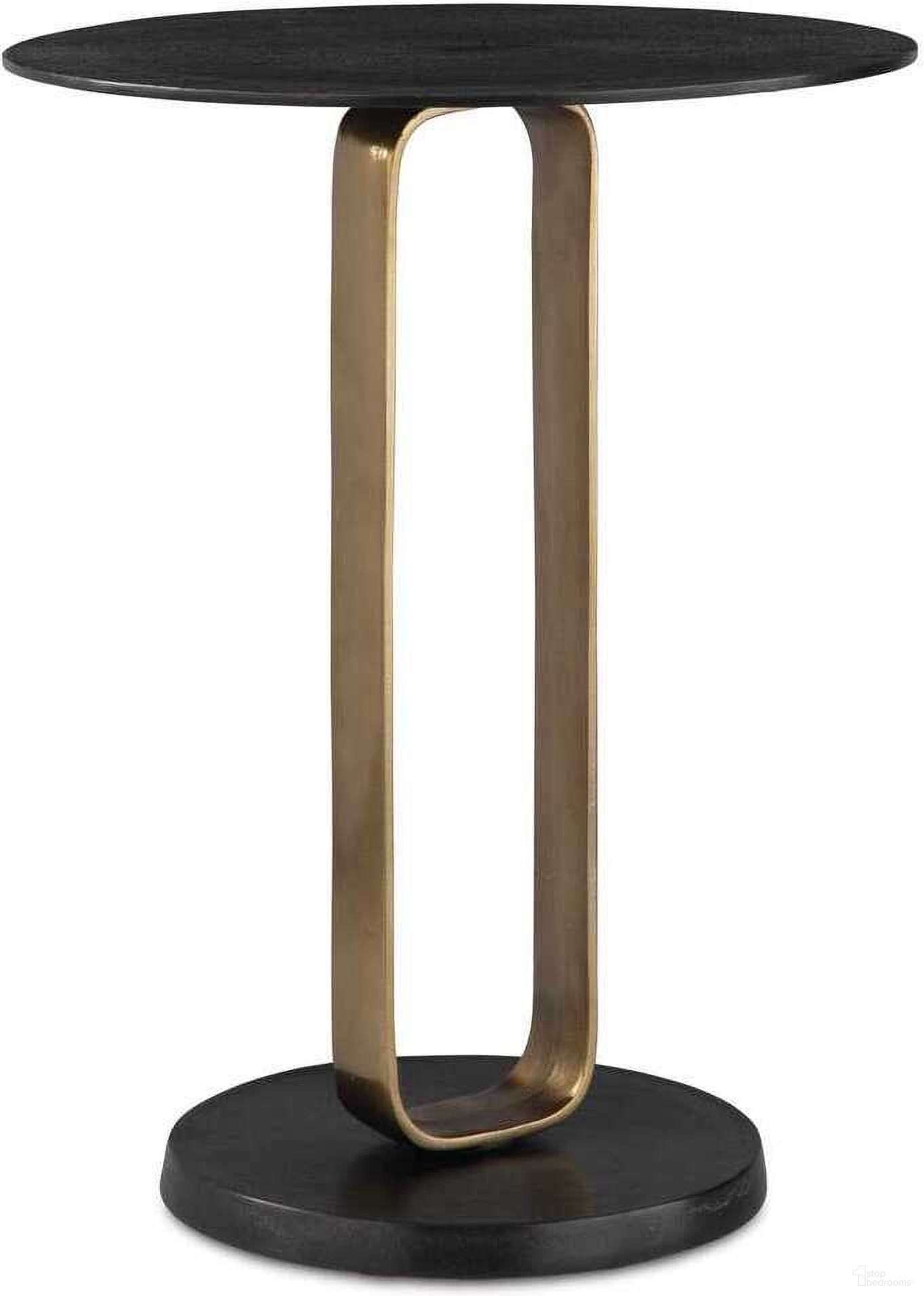 The appearance of Aperture Brass Accent Table In Black designed by Uttermost in the modern / contemporary interior design. This brass piece of furniture  was selected by 1StopBedrooms from Aperture Collection to add a touch of cosiness and style into your home. Sku: 50005. Material: Aluminum.