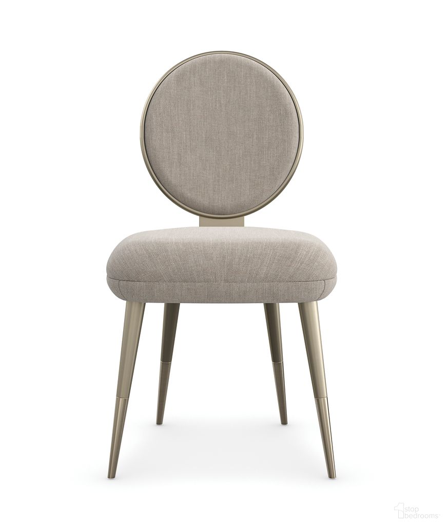 The appearance of Apollo Side Chair In Cream designed by Caracole in the modern / contemporary interior design. This cream piece of furniture was selected by 1StopBedrooms from Apollo Collection to add a touch of cosiness and style into your home. Sku: CLA-023-281. Material: Hardwood. Chair Type: Side Chair.