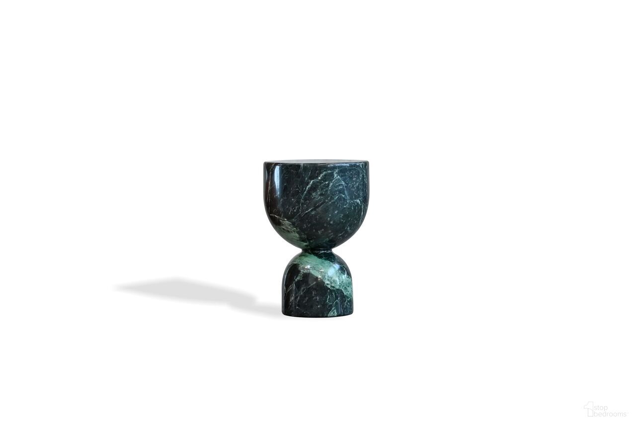 The appearance of Apothecary Low End Table In Verde designed by Mobital in the modern / contemporary interior design. This verde piece of furniture  was selected by 1StopBedrooms from Apothecary Collection to add a touch of cosiness and style into your home. Sku: WEN-APOT-VERD-LOW9. Material: Marble.
