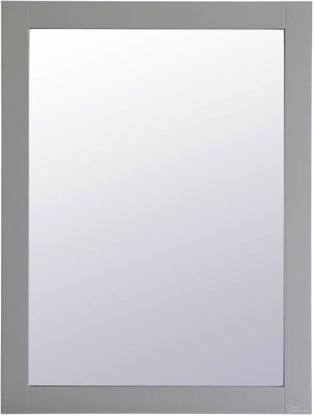 Aqua Grey Rectangle Mirror VM22736GR