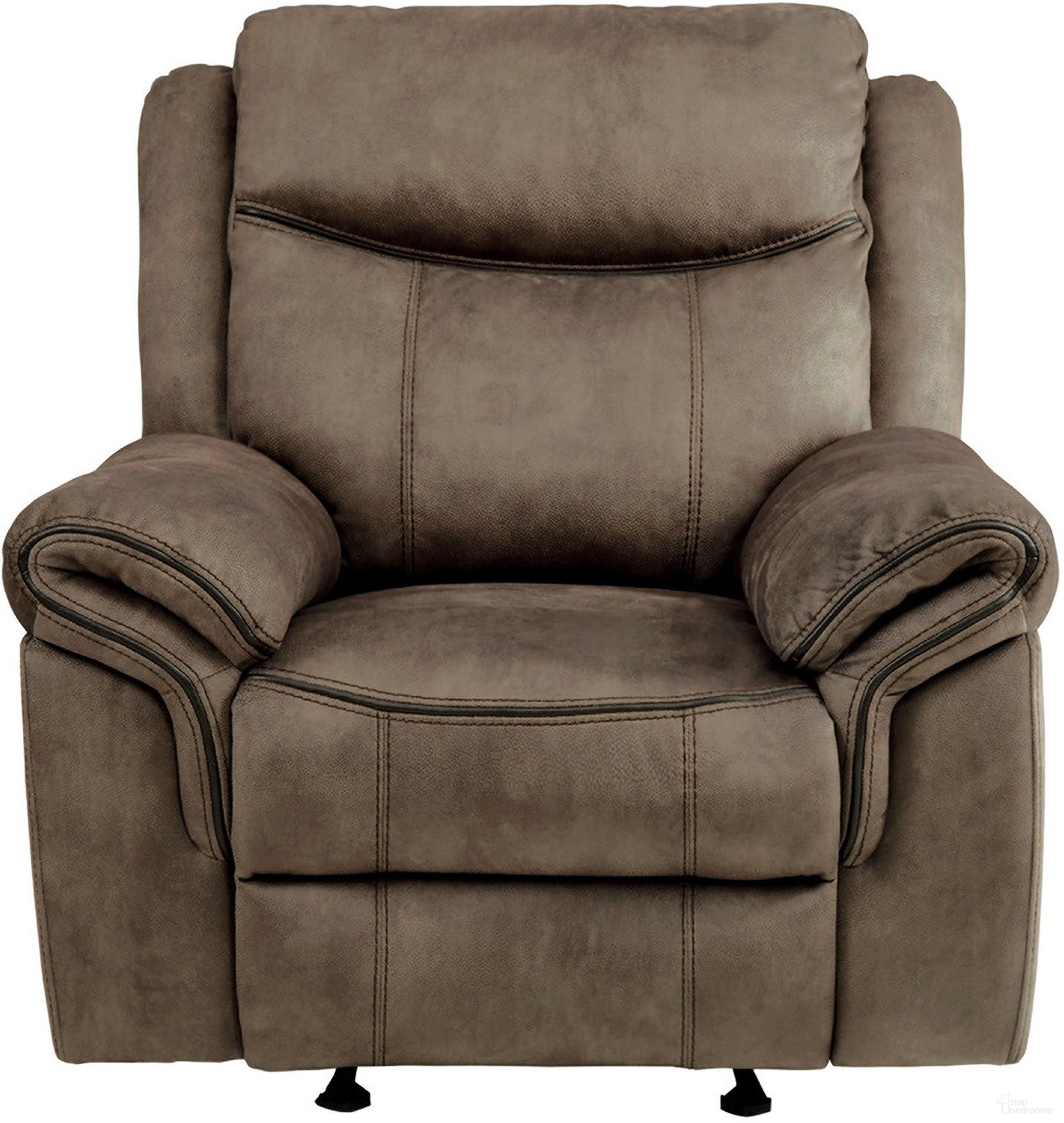 Aram Brown Glider Reclining Chair