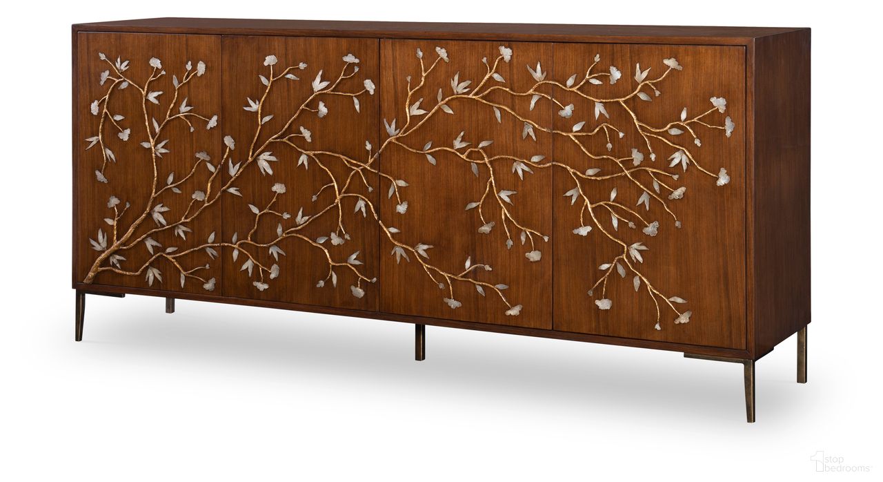 The appearance of Arbor Chiffonier In Bleach Walnut designed by Maitland-Smith in the modern / contemporary interior design. This bleach walnut piece of furniture was selected by 1StopBedrooms from Maitland Smith Collection to add a touch of cosiness and style into your home. Sku: 8151-51. Material: Walnut.