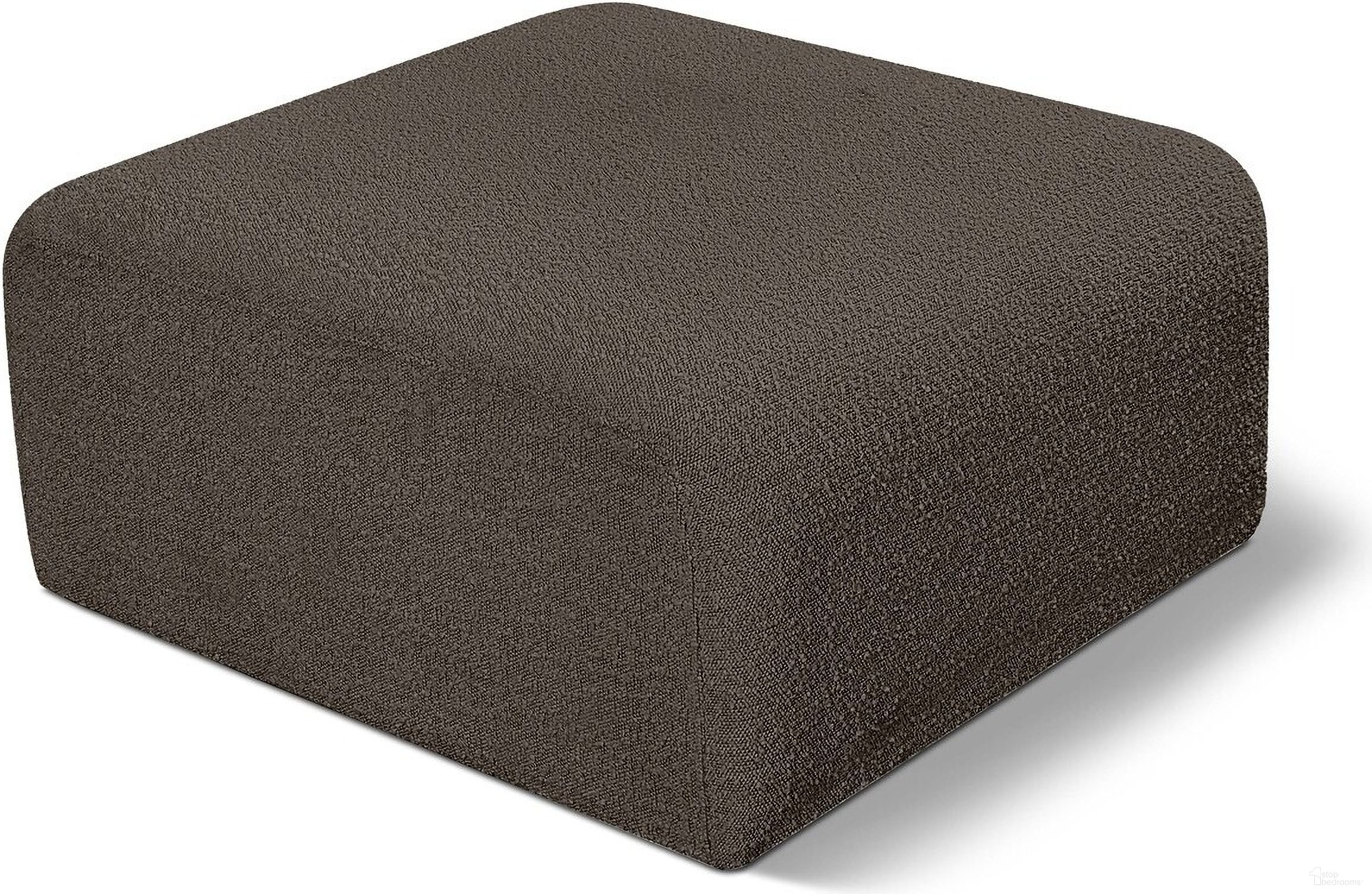 The appearance of Arc Boucle Fabric Ottoman In Brown designed by Meridian in the modern / contemporary interior design. This brown piece of furniture was selected by 1StopBedrooms from Arc Collection to add a touch of cosiness and style into your home. Sku: 102Brown-Ott. Material: Boucle.