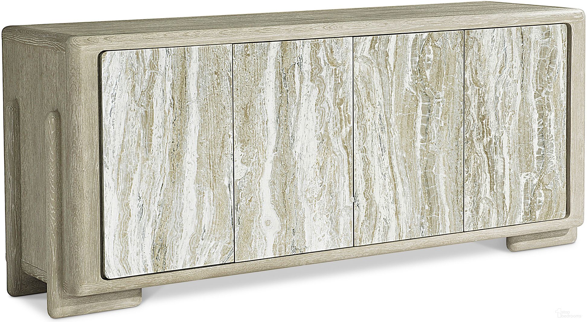 The appearance of Arcadia Entertainment Credenza In Clay designed by Bernhardt in the modern / contemporary interior design. This clay piece of furniture was selected by 1StopBedrooms from Arcadia Collection to add a touch of cosiness and style into your home. Sku: 334880. Material: Wood.
