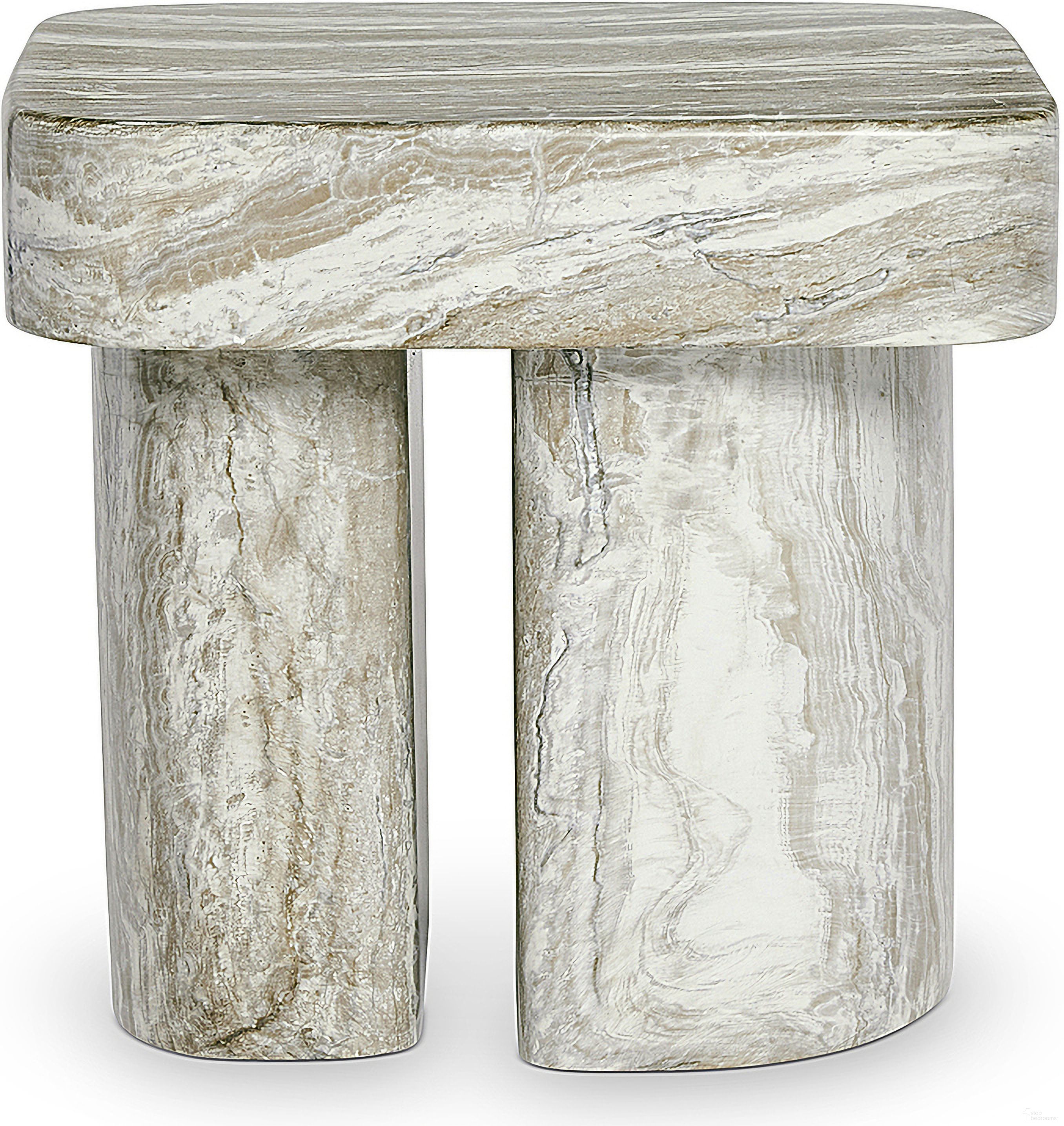 The appearance of Arcadia Side Table In Kalta designed by Bernhardt in the modern / contemporary interior design. This kalta piece of furniture was selected by 1StopBedrooms from Arcadia Collection to add a touch of cosiness and style into your home. Sku: 334123. Material: Resin.
