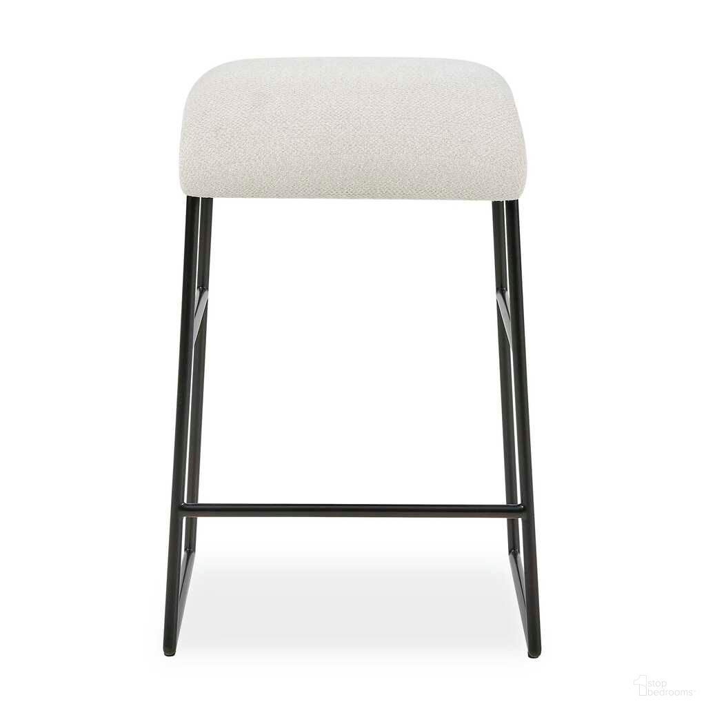 The appearance of Arcane Counter Stool In Black and White designed by Uttermost in the modern / contemporary interior design. This black and white piece of furniture  was selected by 1StopBedrooms from Arcane Collection to add a touch of cosiness and style into your home. Sku: 53075. Material: Bentwood.