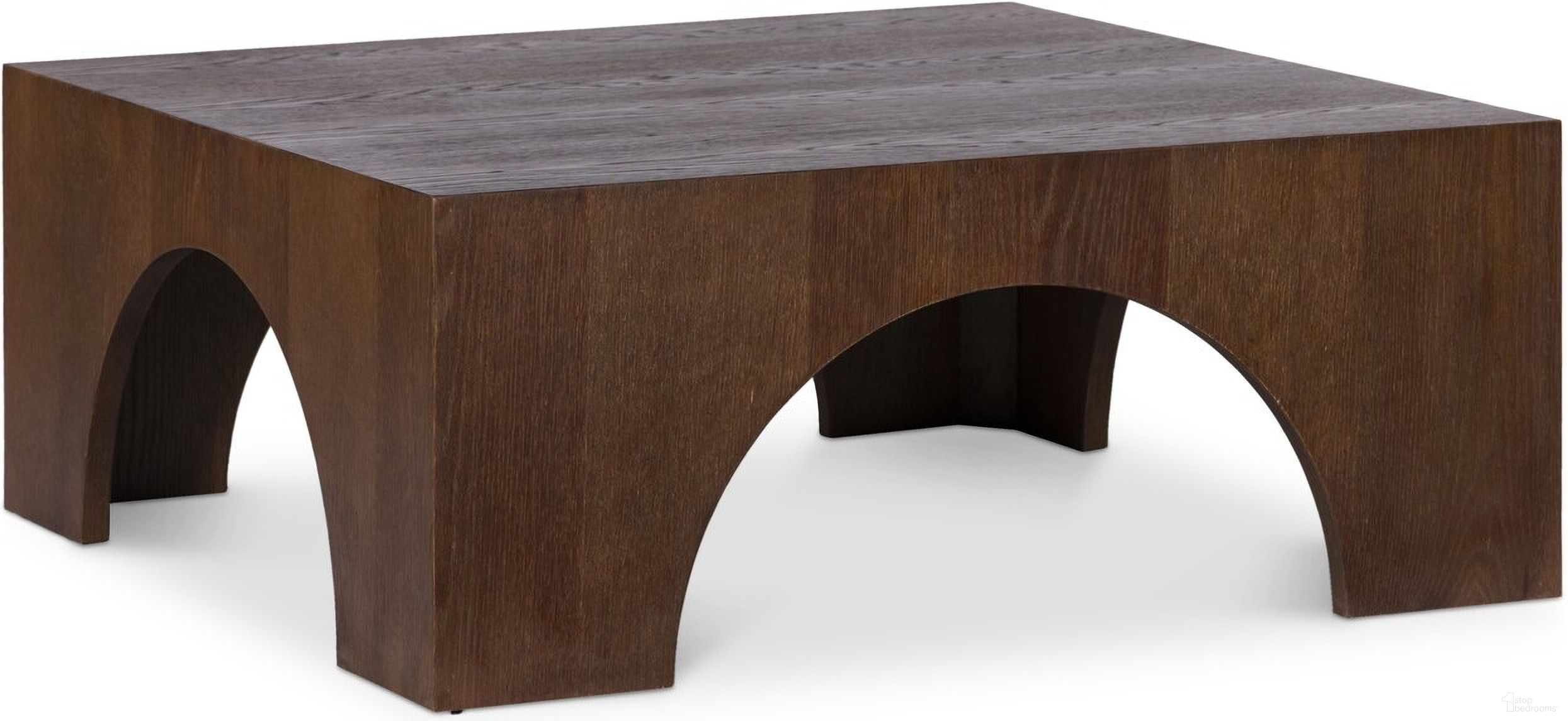 Arch Coffee Table In Brown