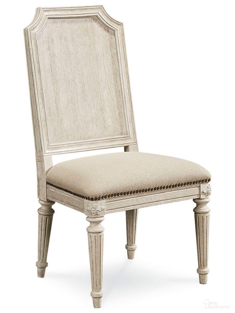 The appearance of Arch Salvage Cirrus Mills Side Chair Set of 2 designed by A.R.T. in the modern / contemporary interior design. This beige piece of furniture was selected by 1StopBedrooms from Arch Salvage Collection to add a touch of cosiness and style into your home. Sku: 233202-2817. Material: Fabric. Chair Type: Side Chair.