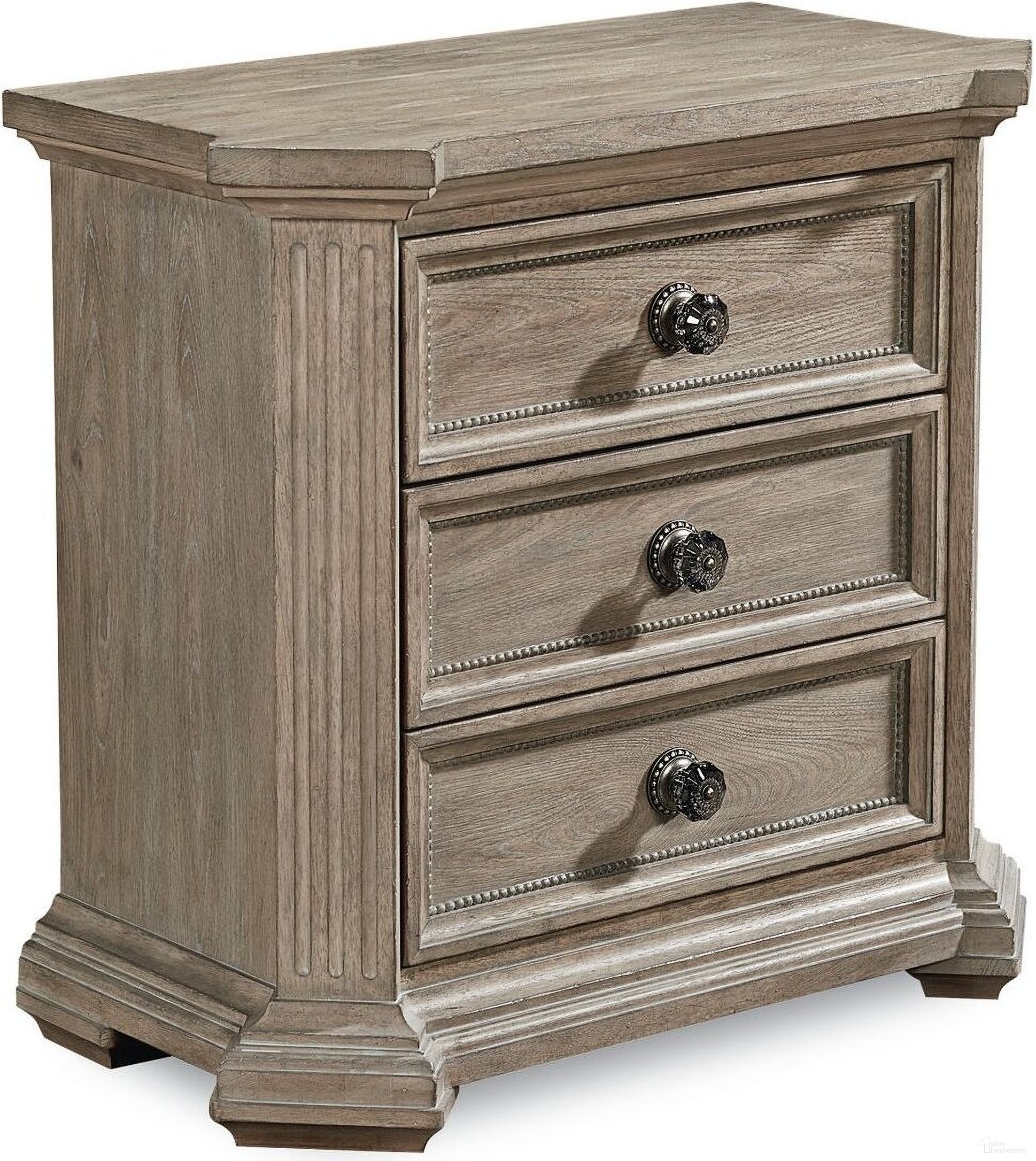 The appearance of Arch Salvage Parchment Cady Nightstand designed by A.R.T. in the modern / contemporary interior design. This brown piece of furniture was selected by 1StopBedrooms from Arch Salvage Collection to add a touch of cosiness and style into your home. Sku: 233140-2802. Material: Wood.