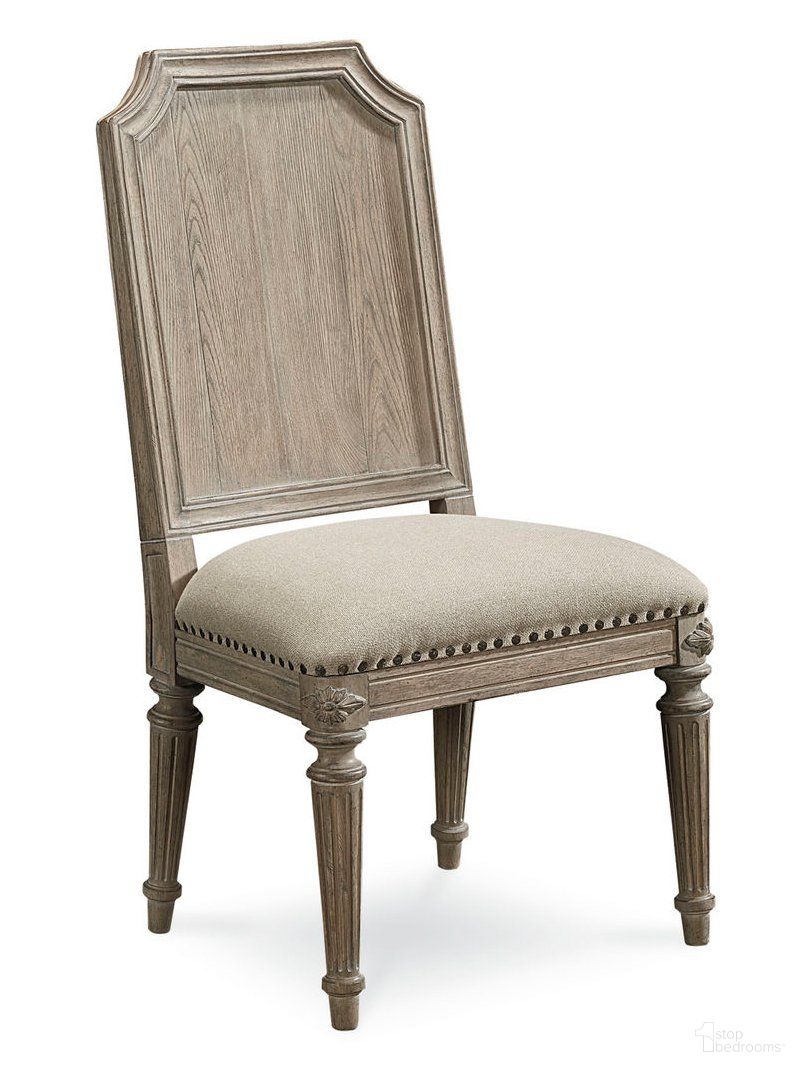 The appearance of Arch Salvage Parchment Mills Side Chair Set of 2 designed by A.R.T. in the modern / contemporary interior design. This beige piece of furniture was selected by 1StopBedrooms from Arch Salvage Collection to add a touch of cosiness and style into your home. Sku: 233202-2802. Material: Wood. Chair Type: Side Chair.