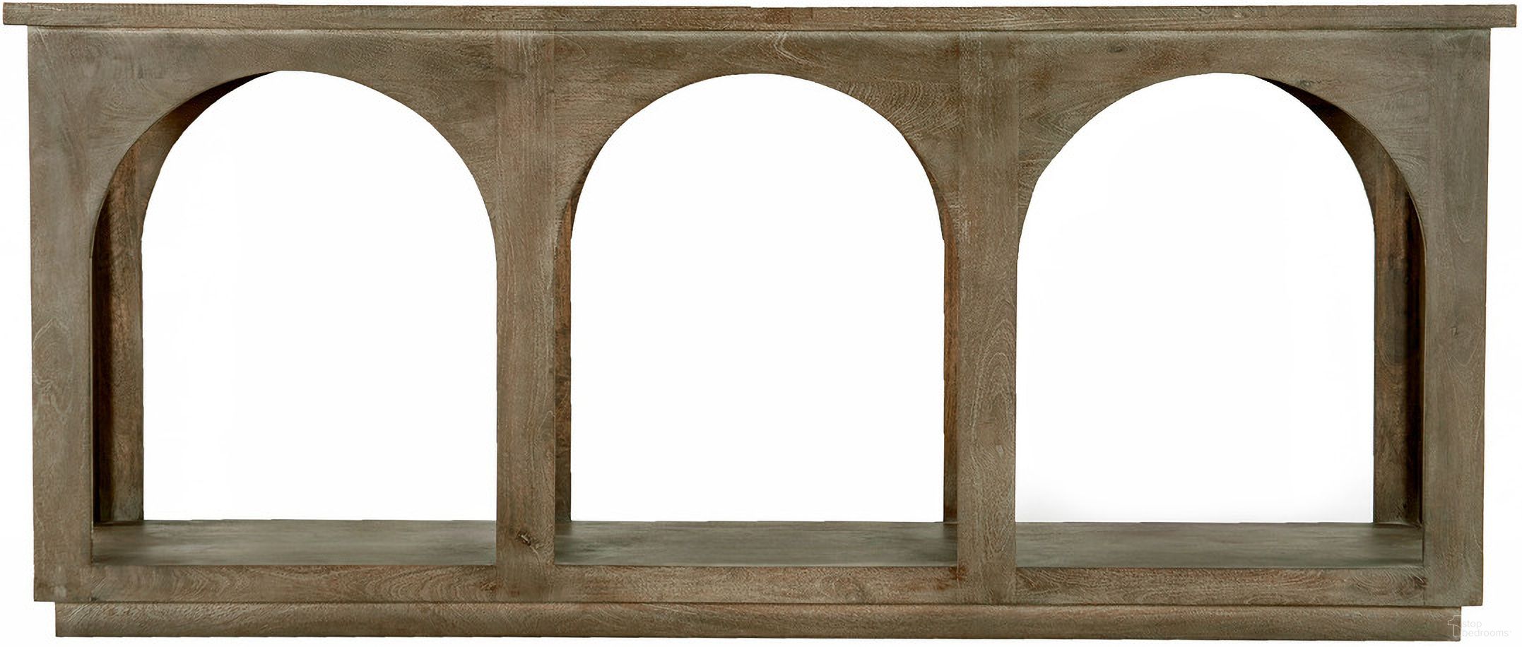 The appearance of Archie Solid Wood Console Table In Antique Brown designed by Moti in the modern / contemporary interior design. This antique brown piece of furniture  was selected by 1StopBedrooms from Archie Collection to add a touch of cosiness and style into your home. Sku: 75205002. Material: Wood.