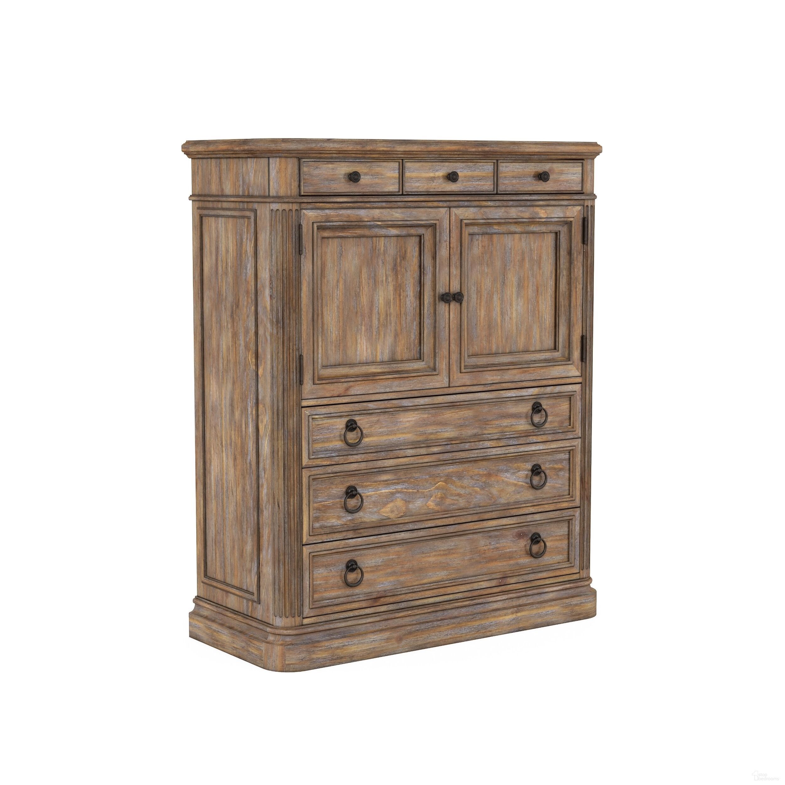 Architrave Door Drawer Chest In Brown
