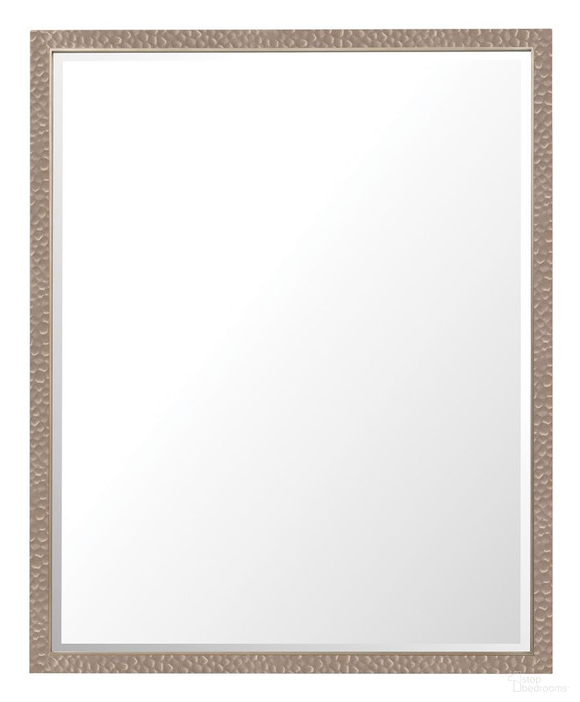The appearance of Archives Rectangle Mirror In Gold designed by Hooker in the traditional interior design. This gold piece of furniture was selected by 1StopBedrooms from Archives Collection to add a touch of cosiness and style into your home. Sku: 6123-90008-95. Material: Wood.