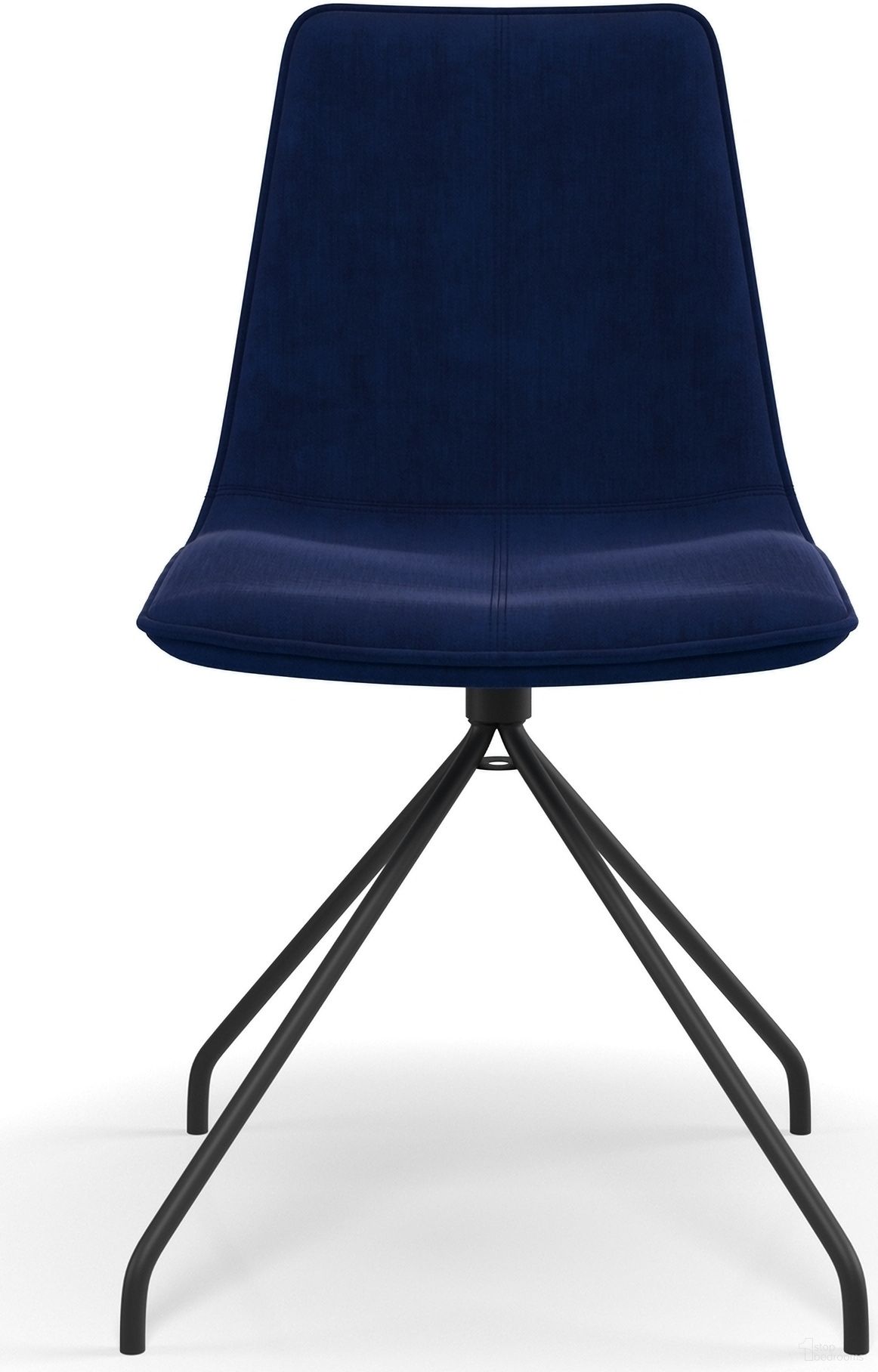 The appearance of Arco Velvet Swivel Side Chair In Sapphire Blue designed by Aeon in the modern / contemporary interior design. This sapphire blue piece of furniture was selected by 1StopBedrooms from Arco Collection to add a touch of cosiness and style into your home. Sku: AE7125-Sapphire-Blk. Material: Plywood. Chair Type: Side Chair.