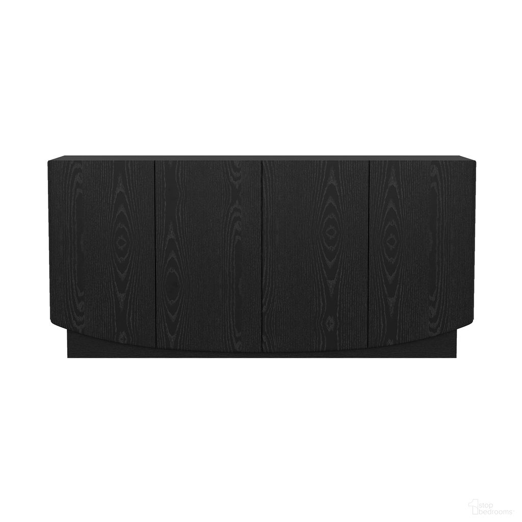 Ardea 60 Inch 4-Door Sideboard In Black