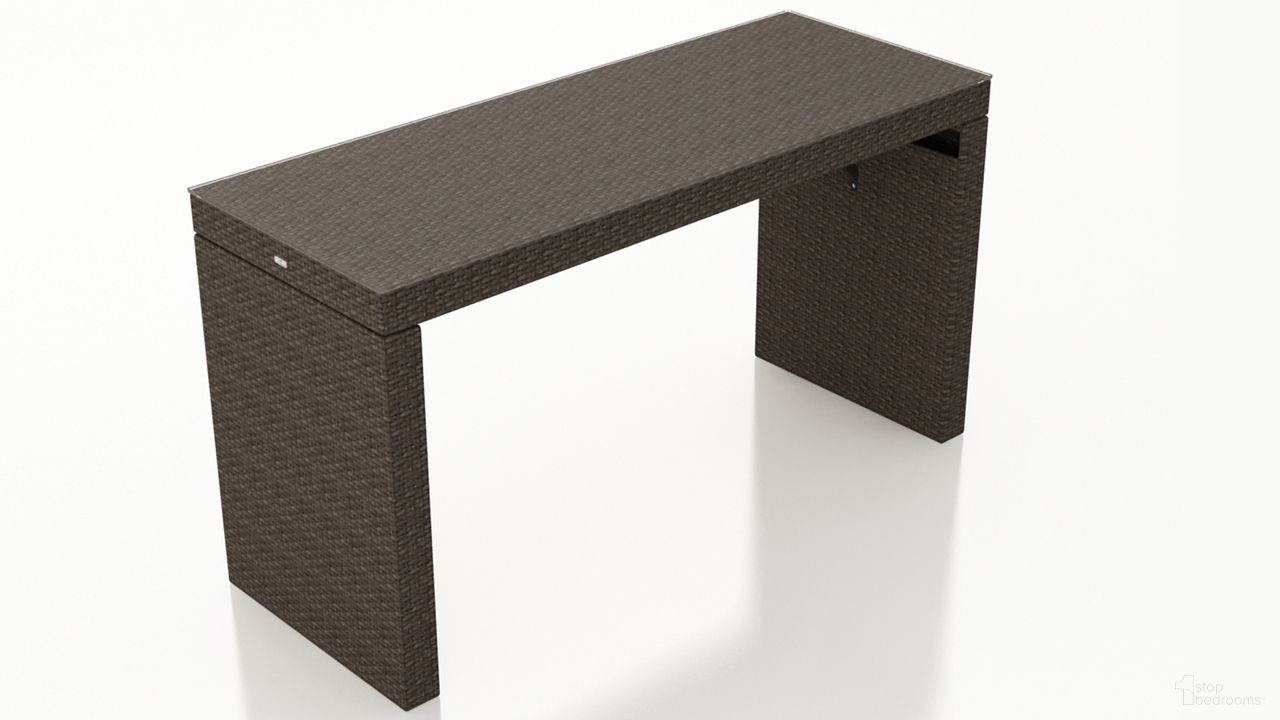 The appearance of Arden 79 Inch Rectangular Bar Table In Chestnut designed by Harmonia Living in the modern / contemporary interior design. This chestnut piece of furniture was selected by 1StopBedrooms from Arden Collection to add a touch of cosiness and style into your home. Sku: HL-ARD-CH-6BT. Material: Polyethylene.