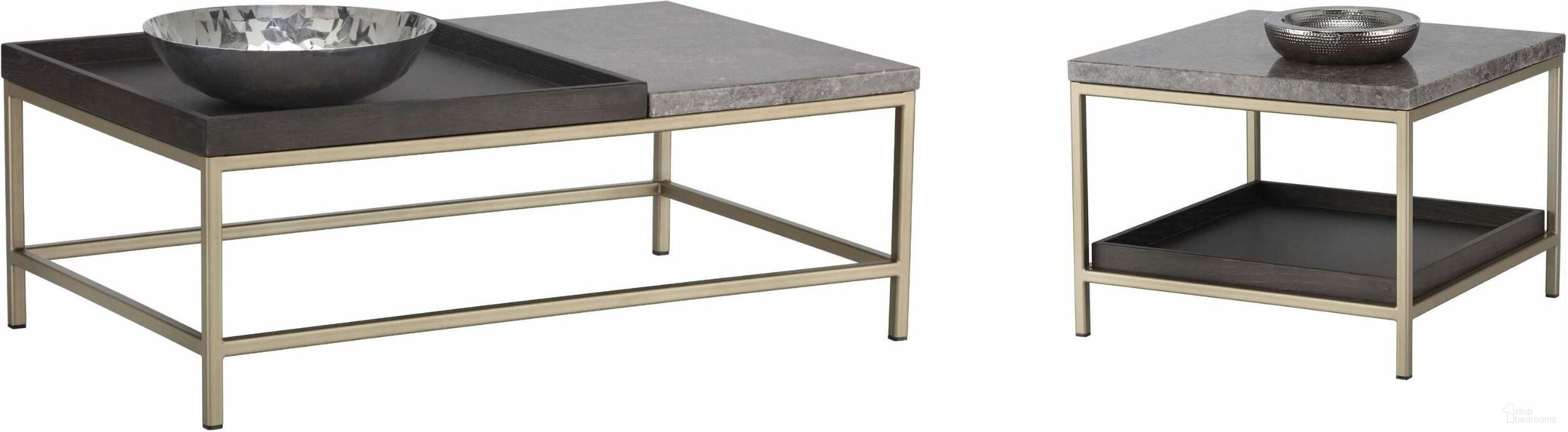 Arden Gray Occasional Table Set