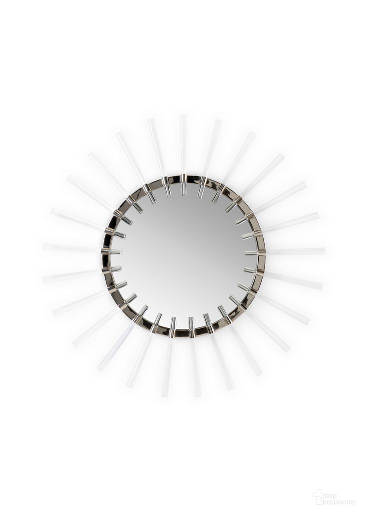 The appearance of Arden Mirror In Silver designed by Wildwood in the modern / contemporary interior design. This silver piece of furniture was selected by 1StopBedrooms from Wildwood Collection to add a touch of cosiness and style into your home. Sku: 301599. Material: Stainless Steel.