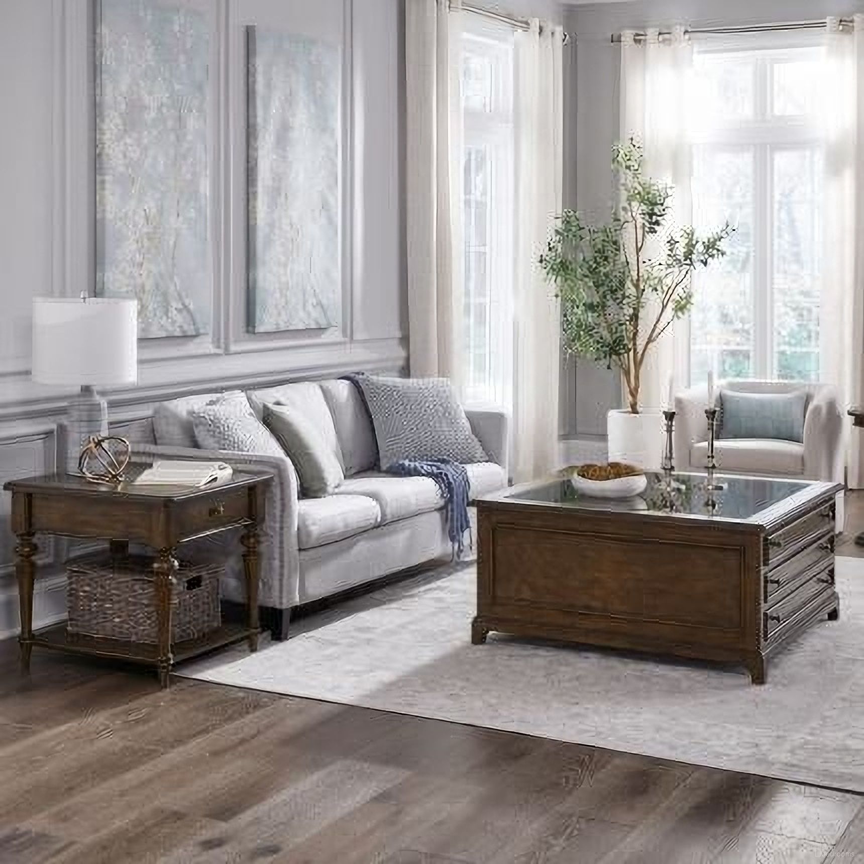 The appearance of Arden Road Square Occasional Table Set In Cherry designed by Liberty in the traditional interior design. This cherry piece of furniture was selected by 1StopBedrooms from Arden Road Collection to add a touch of cosiness and style into your home. Sku: 512-OT1011;512-OT1020. Material: Poplar.