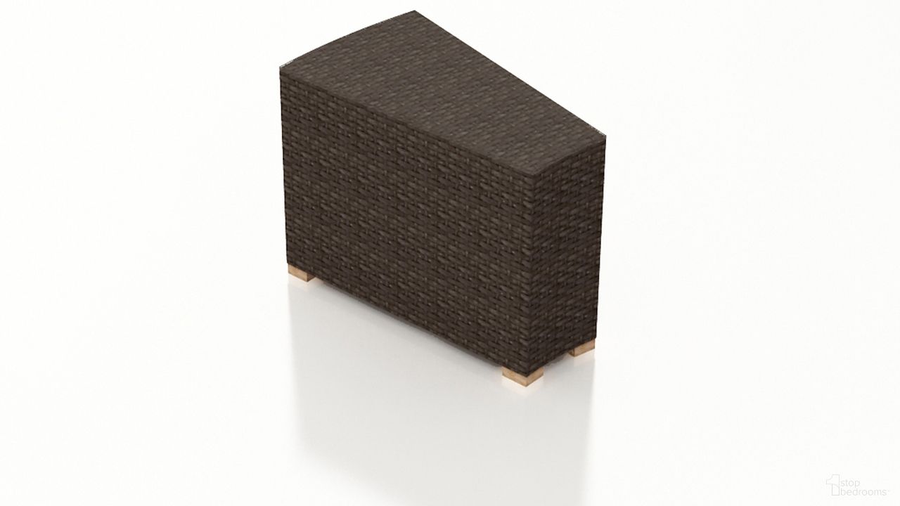 The appearance of Arden Wedge End Table In Chestnut designed by Harmonia Living in the modern / contemporary interior design. This chestnut piece of furniture was selected by 1StopBedrooms from Arden Collection to add a touch of cosiness and style into your home. Sku: HL-ARD-CH-WET. Material: Teak.