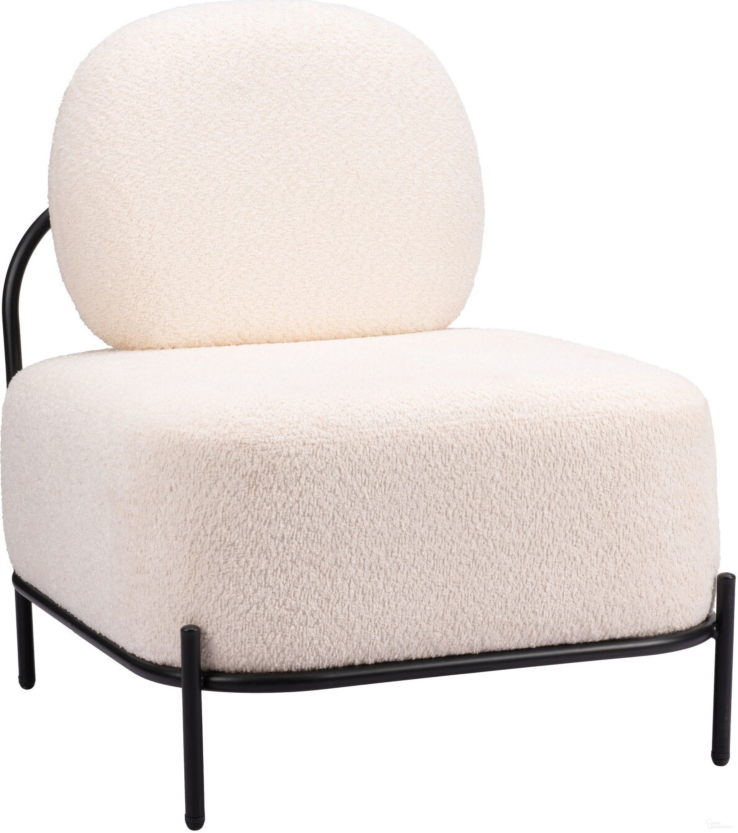 The appearance of Arendal Accent Chair In Vanilla designed by Zuo Modern in the modern / contemporary interior design. This vanilla piece of furniture was selected by 1StopBedrooms from Arendal Collection to add a touch of cosiness and style into your home. Sku: 110023. Material: Steel.