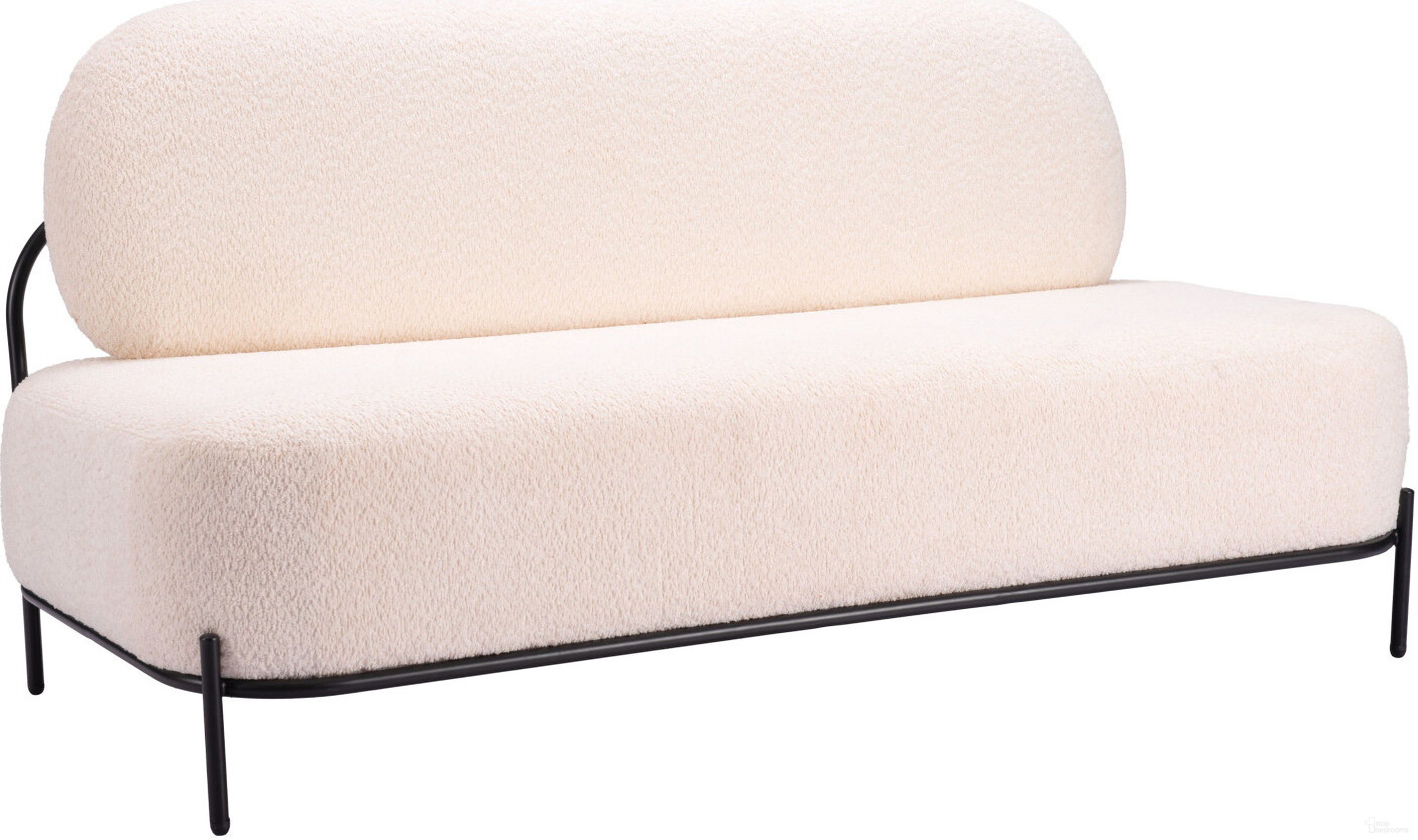 The appearance of Arendal Sofa In Vanilla designed by Zuo Modern in the modern / contemporary interior design. This vanilla piece of furniture was selected by 1StopBedrooms from Arendal Collection to add a touch of cosiness and style into your home. Sku: 110024. Material: Steel.