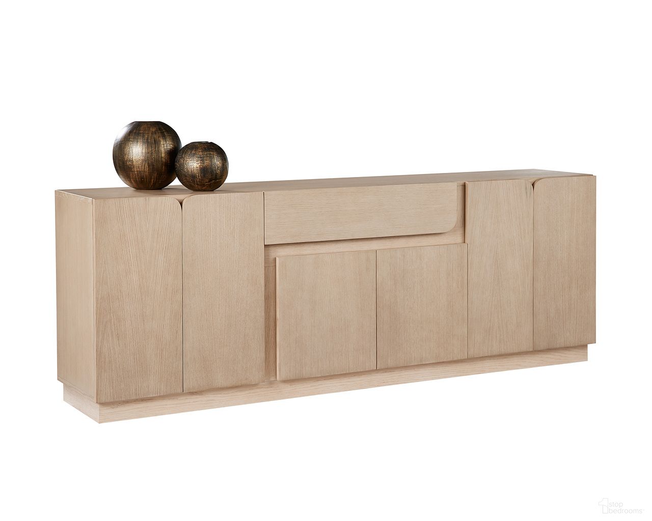 Arezza Sideboard In Light Wash and Brown