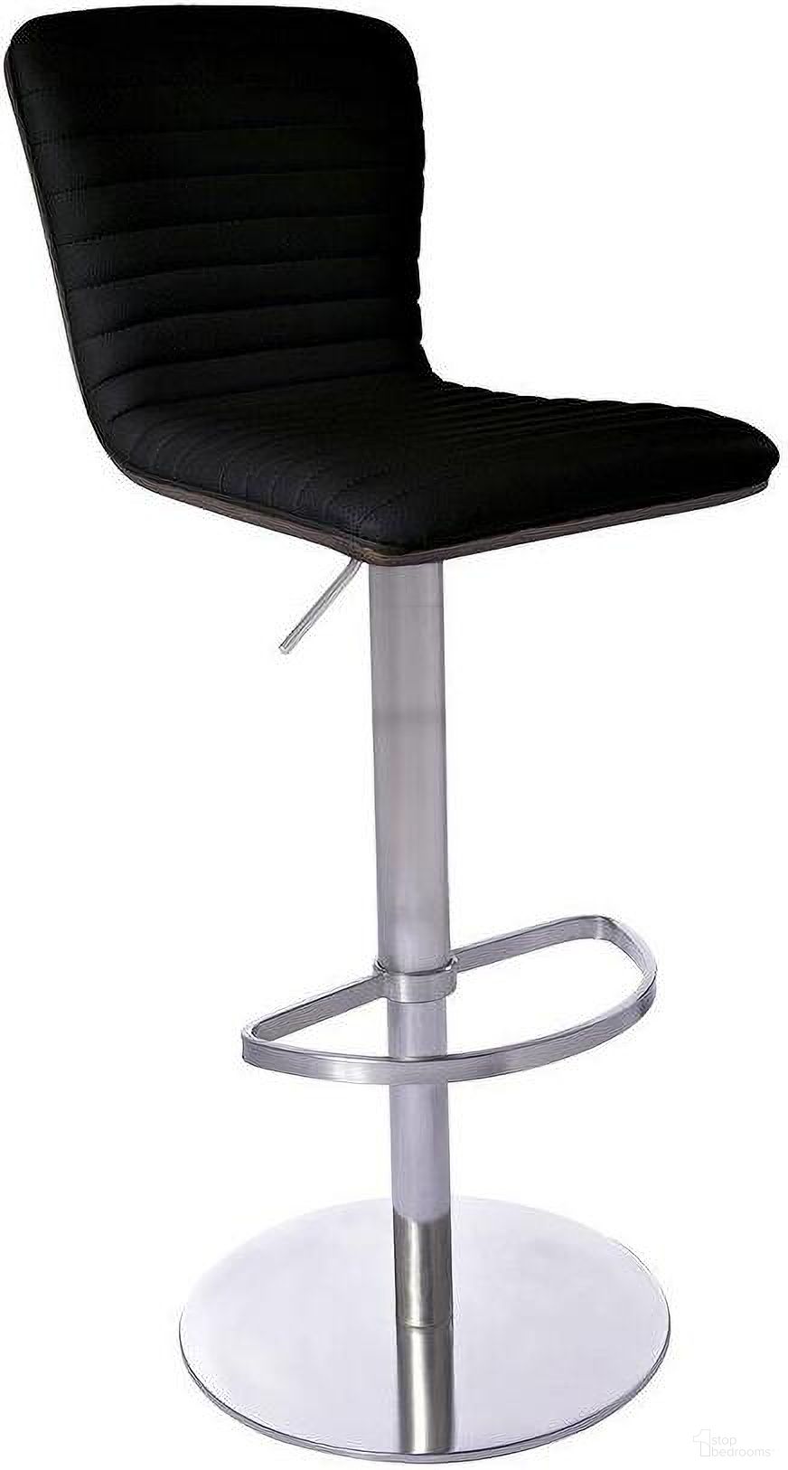 The appearance of Argenta Barstool In Black designed by Bellini Modern Living in the modern / contemporary interior design. This black piece of furniture was selected by 1StopBedrooms from Argenta Collection to add a touch of cosiness and style into your home. Sku: Argenta BLK. Material: Stainless Steel.