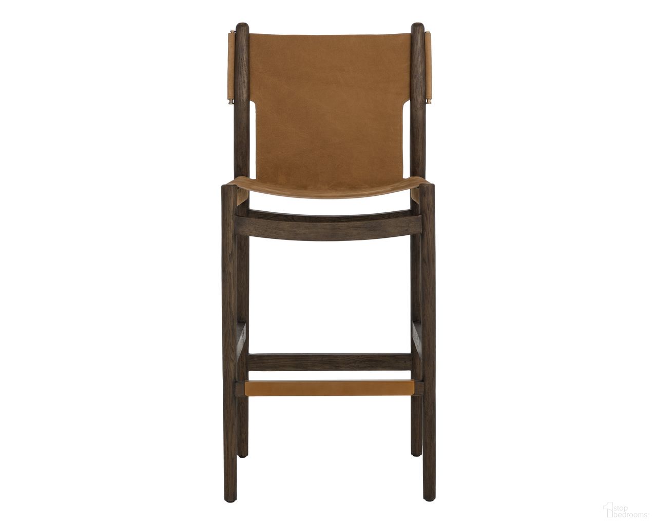 Argus Barstool In Nubuck Caramel