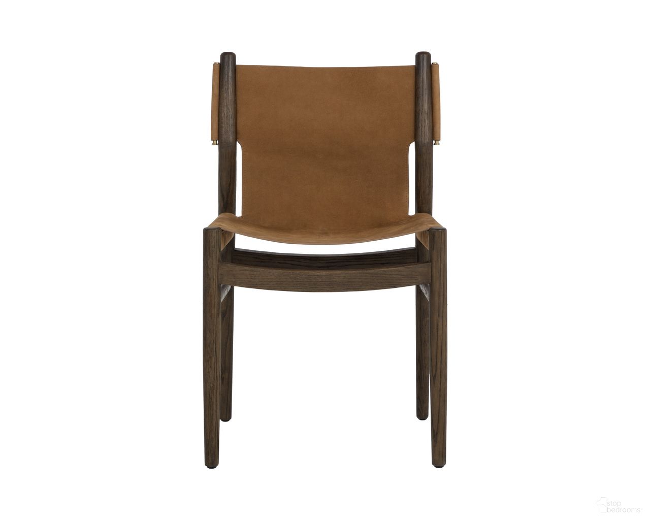 Argus Dining Chair In Nubuck Caramel