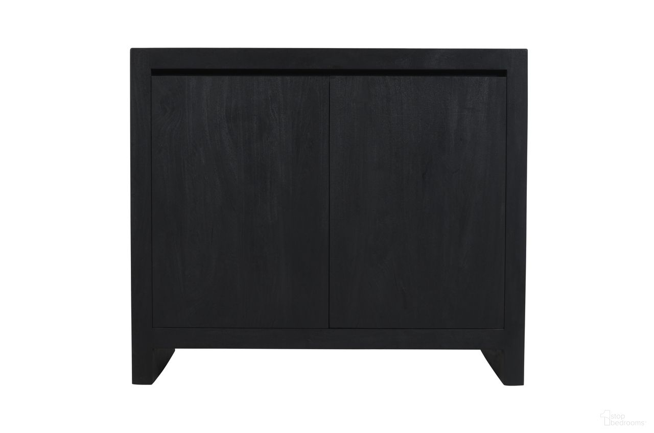 The appearance of Argyle 2-Door Sideboard In Ebony designed by Moti in the modern / contemporary interior design. This ebony piece of furniture  was selected by 1StopBedrooms from Argyle Collection to add a touch of cosiness and style into your home. Sku: 95209004. Material: Wood.