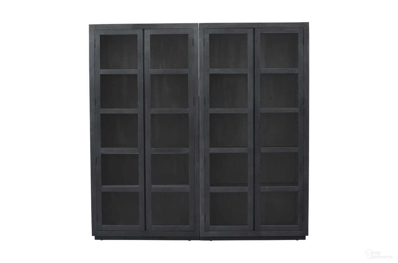 The appearance of Argyle Bookcase In Ebony designed by Moti in the modern / contemporary interior design. This ebony piece of furniture  was selected by 1StopBedrooms from Argyle Collection to add a touch of cosiness and style into your home. Sku: 95208002. Material: Wood.