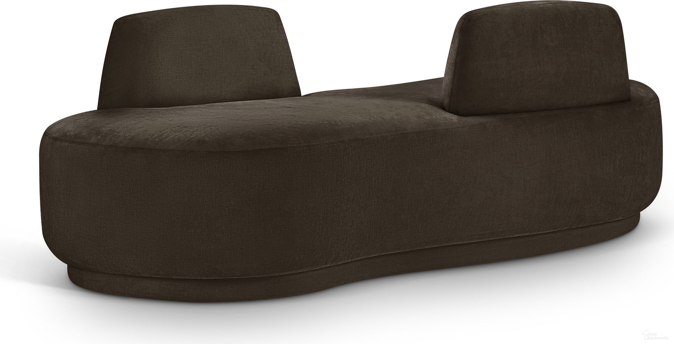 The appearance of Argyle Chenille Fabric Chaise/Loveseat In Brown designed by Meridian in the modern / contemporary interior design. This brown piece of furniture was selected by 1StopBedrooms from Argyle Collection to add a touch of cosiness and style into your home. Sku: 639Brown-Chaise. Material: Chenille.