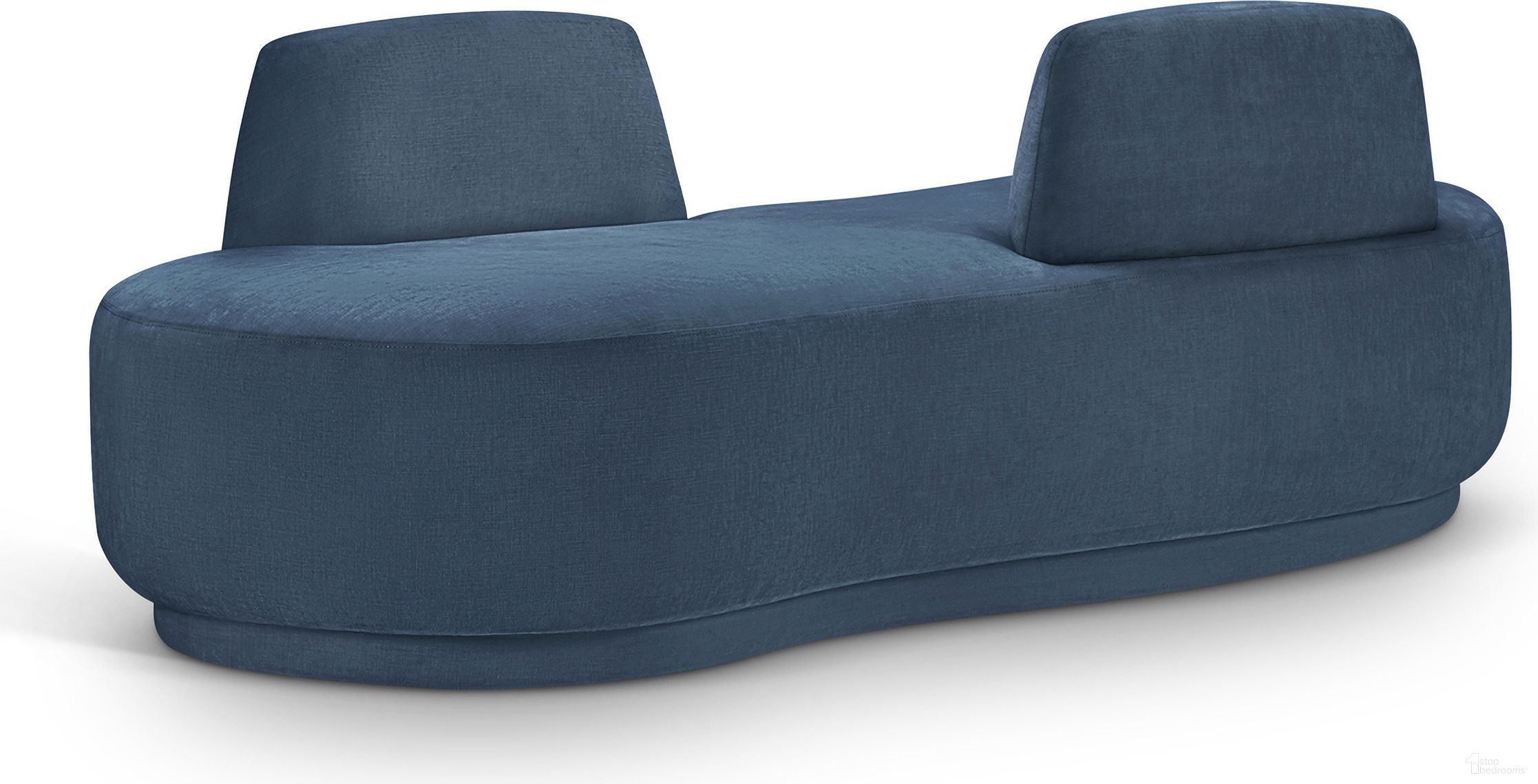 The appearance of Argyle Chenille Fabric Chaise/Loveseat In Light Blue designed by Meridian in the modern / contemporary interior design. This light blue piece of furniture was selected by 1StopBedrooms from Argyle Collection to add a touch of cosiness and style into your home. Sku: 639LtBlu-Chaise. Material: Chenille.