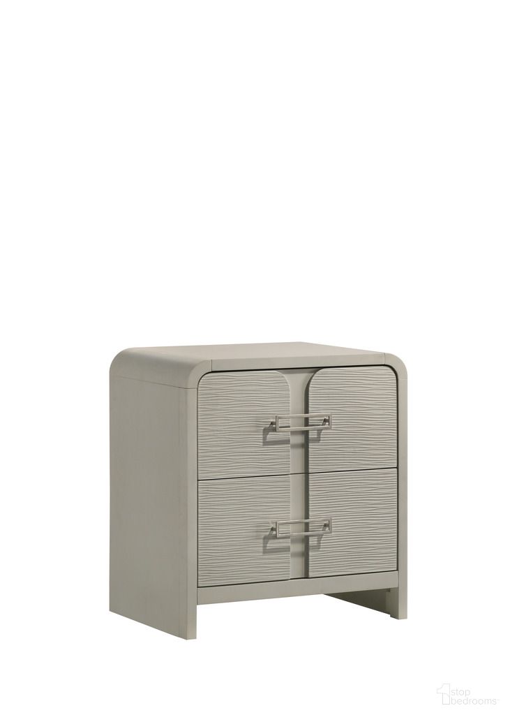 Aria Nightstand In Beige