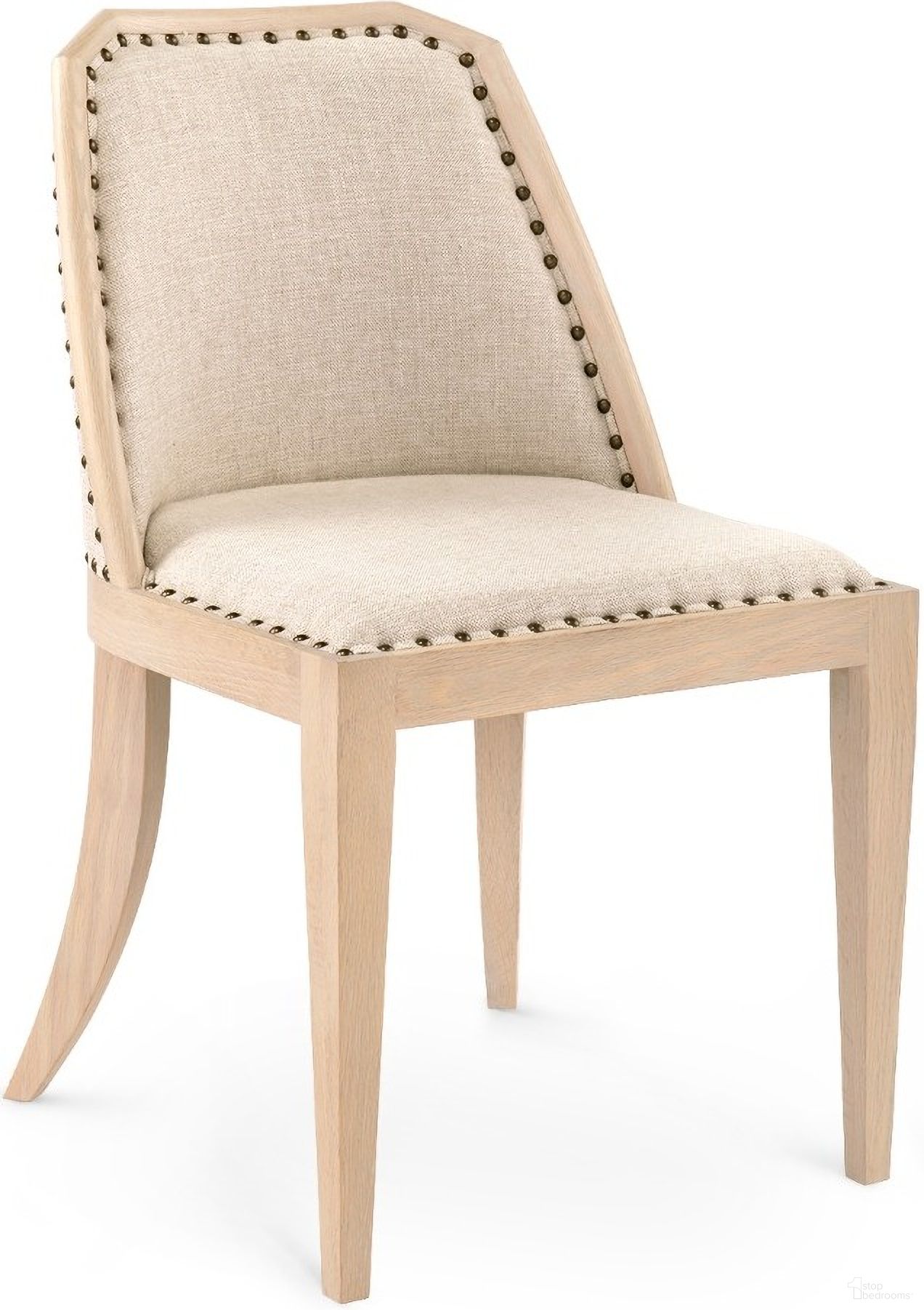 The appearance of Aria Side Chair In Sand designed by Villa & House in the transitional interior design. This sand piece of furniture was selected by 1StopBedrooms from Aria Collection to add a touch of cosiness and style into your home. Sku: ARI-550-99. Material: Wood. Chair Type: Side Chair.