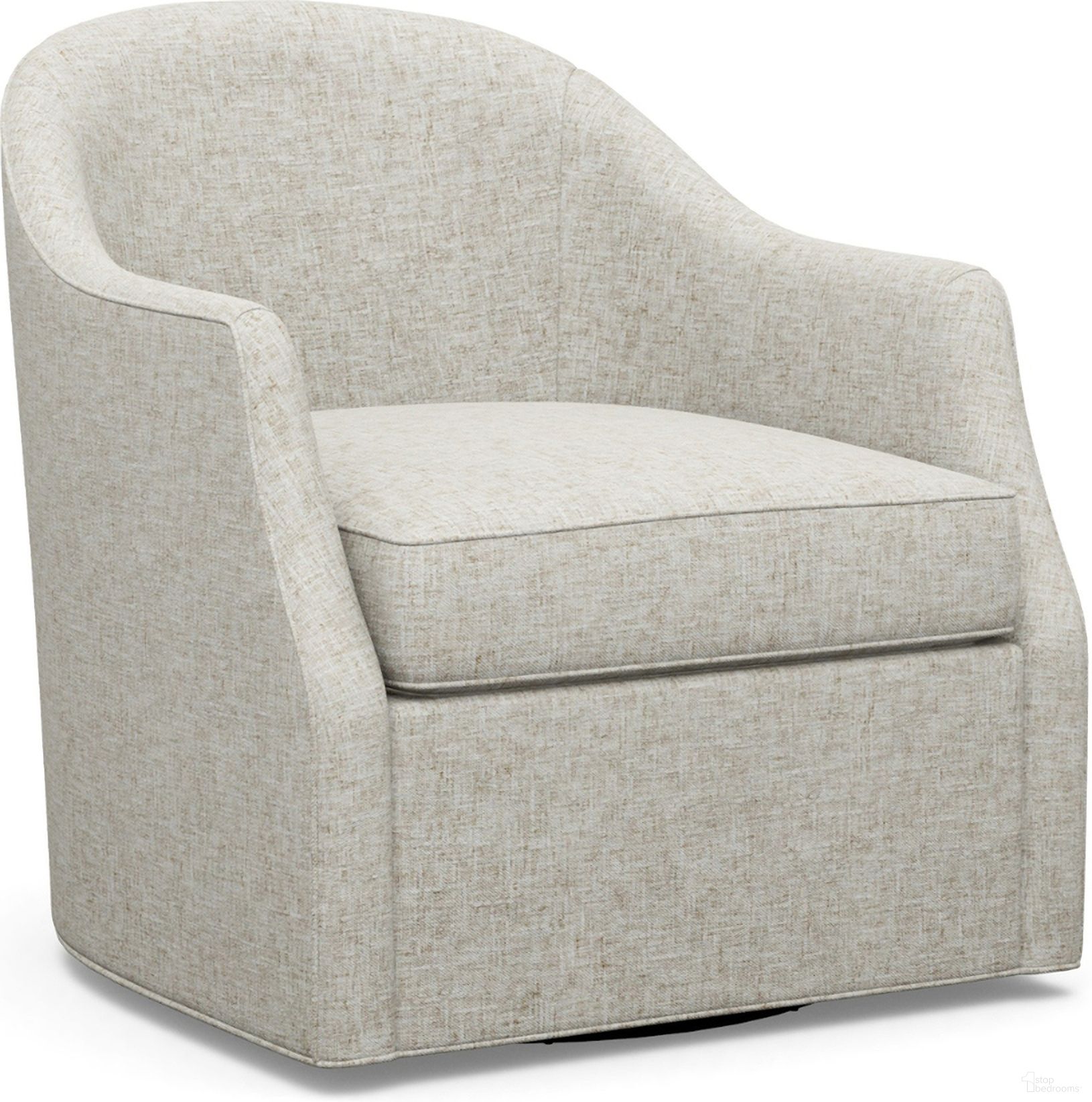 The appearance of Ariana Escala Swivel Chair designed by Lexington in the modern / contemporary interior design. This beige/tan piece of furniture was selected by 1StopBedrooms from Ariana Collection to add a touch of cosiness and style into your home. Sku: 7657-11SW-43.