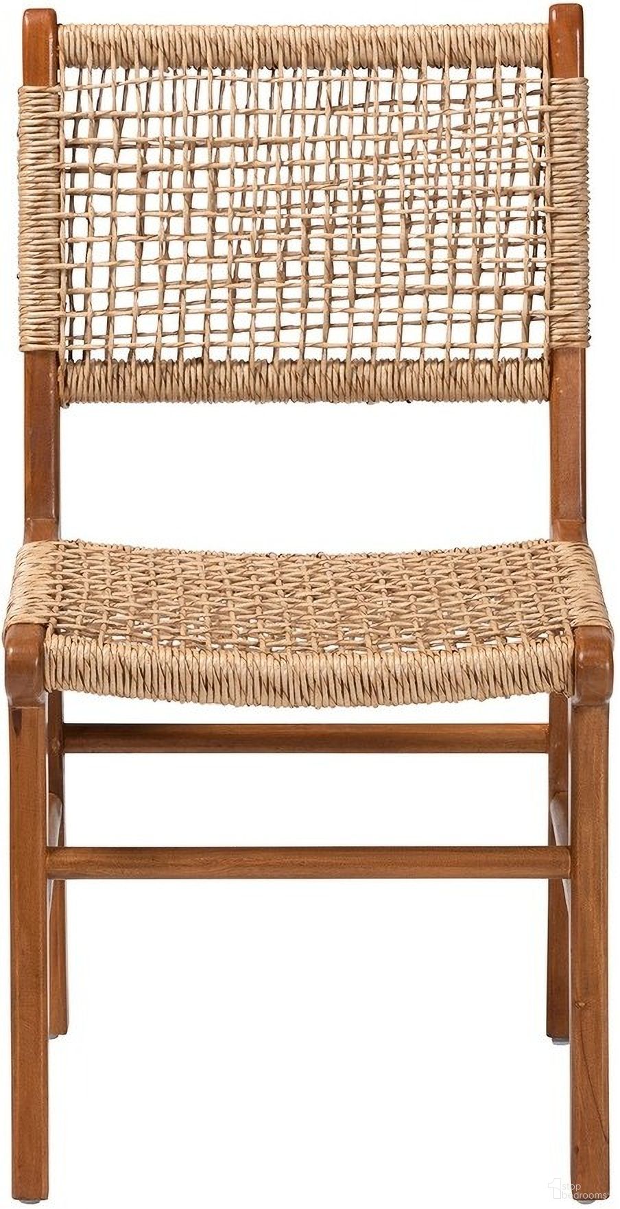 The appearance of Ariba Viro Fiber Dining Chair In Caramel Brown and Natural Brown designed by Baxton Studio in the bohemian interior design. This brown and caramel brown piece of furniture was selected by 1StopBedrooms from Ariba Collection to add a touch of cosiness and style into your home. Sku: DC-05-Arimbi-Brown Wood/Rattan-DC. Material: Mahogany. Chair Type: Side Chair.