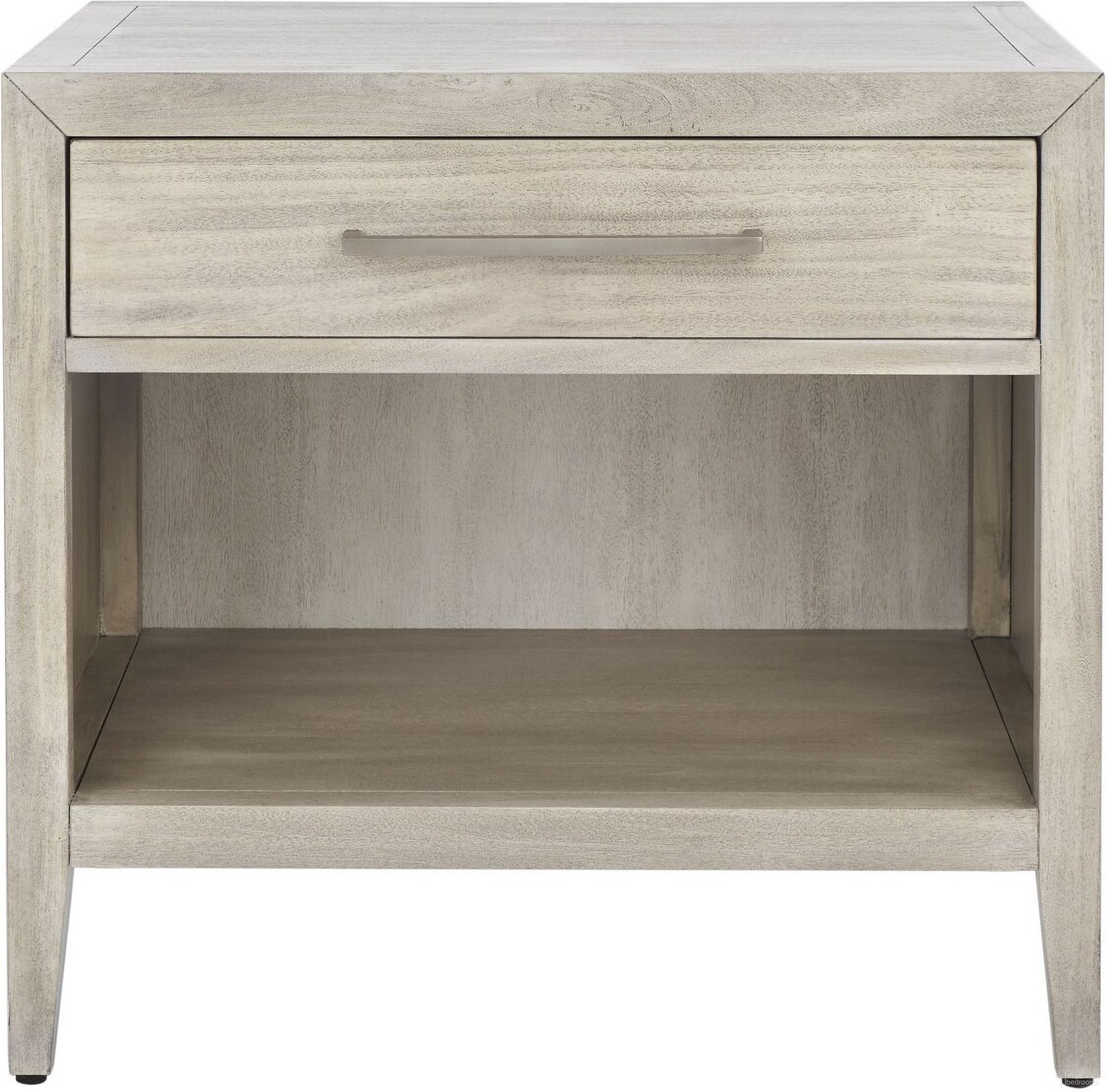 The appearance of Ariella 1 Drawer Wood Nightstand In Light Grey designed by Safavieh Couture in the modern / contemporary interior design. This light grey piece of furniture was selected by 1StopBedrooms from Ariella Collection to add a touch of cosiness and style into your home. Sku: SFV7702C. Material: Wood.