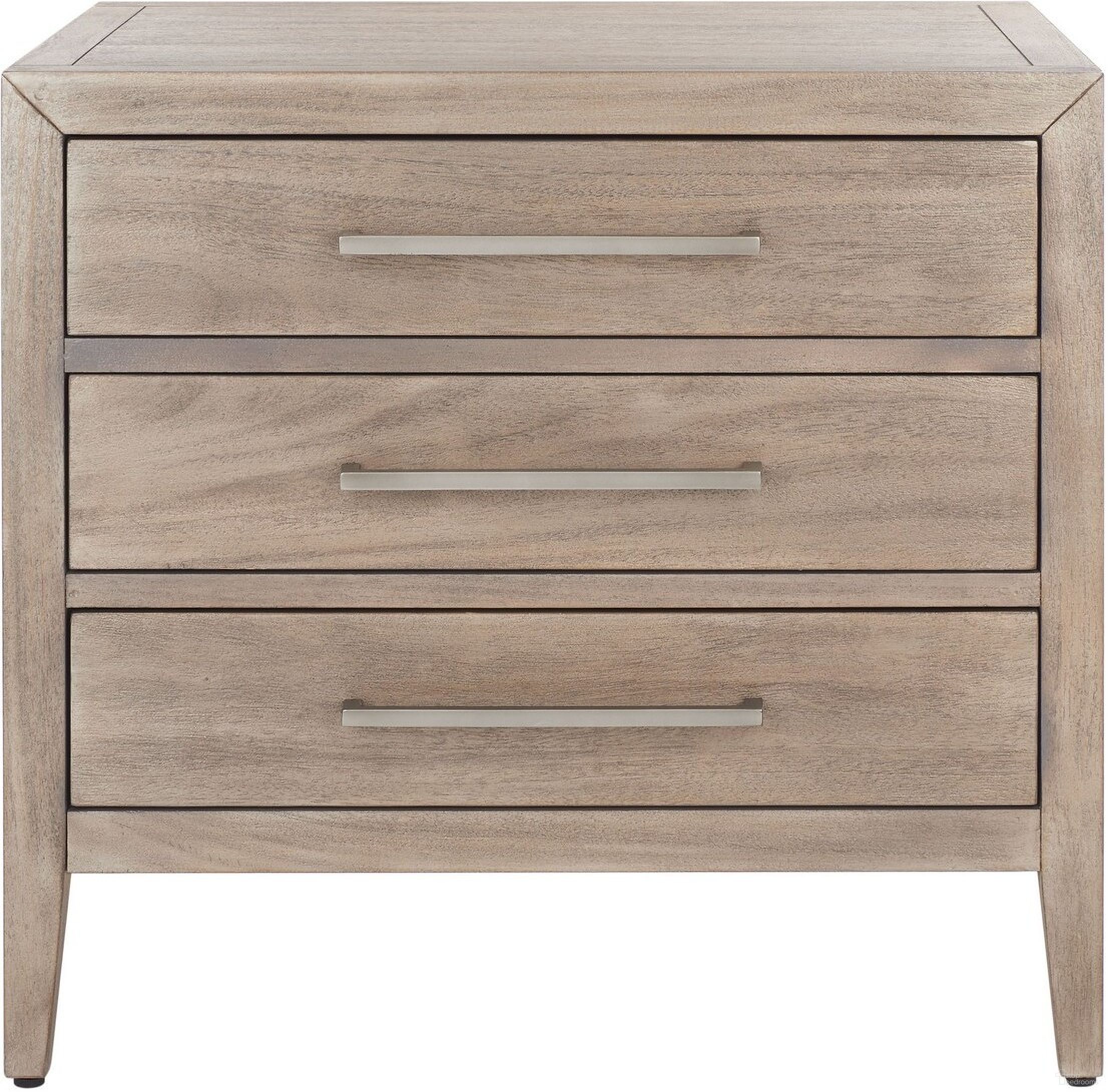 The appearance of Ariella 3 Drawer Wood Nightstand In Light Brown designed by Safavieh Couture in the modern / contemporary interior design. This light brown piece of furniture was selected by 1StopBedrooms from Ariella Collection to add a touch of cosiness and style into your home. Sku: SFV7703B. Material: Wood.