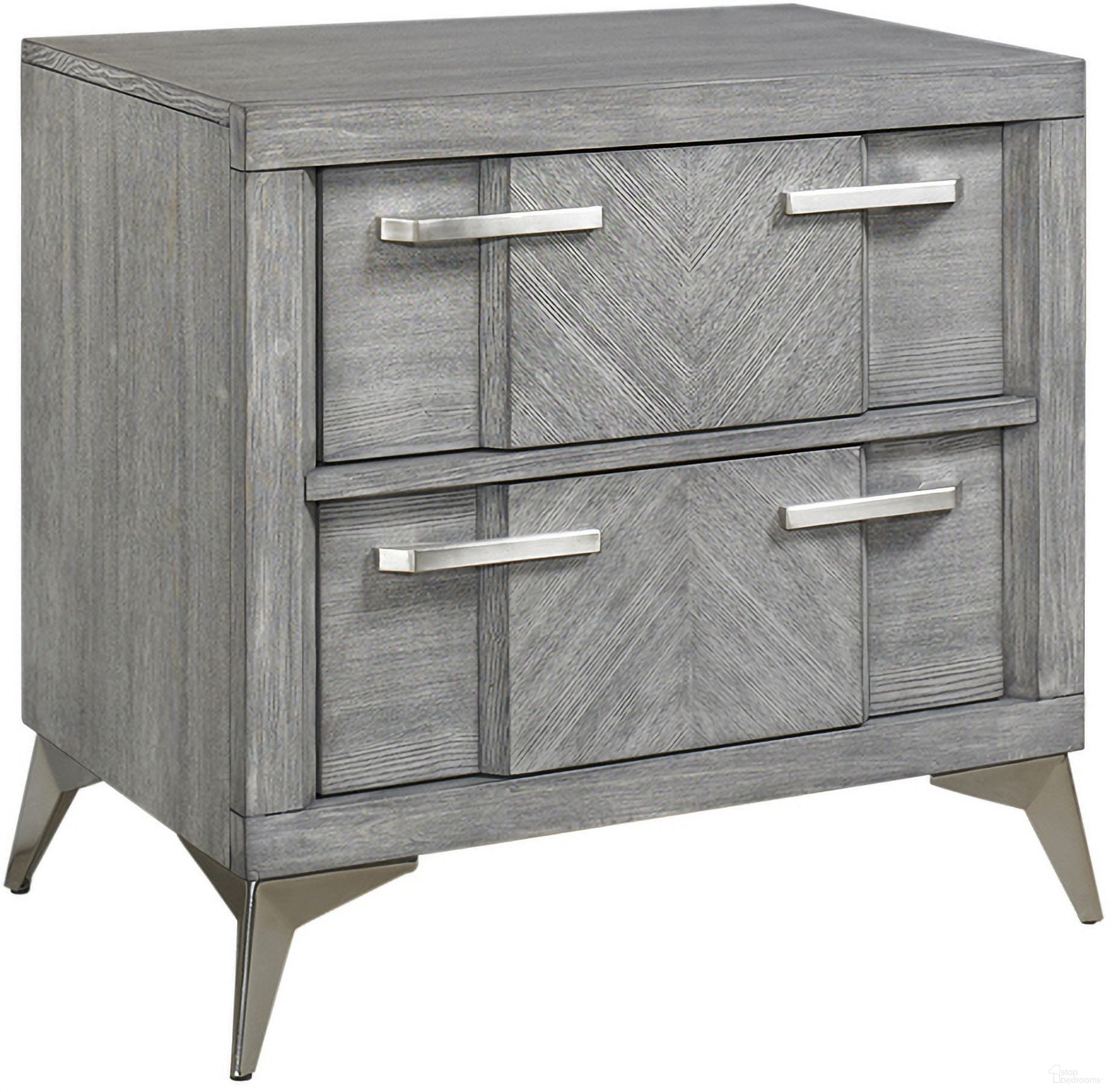 Aries 2 Drawer Nightstand
